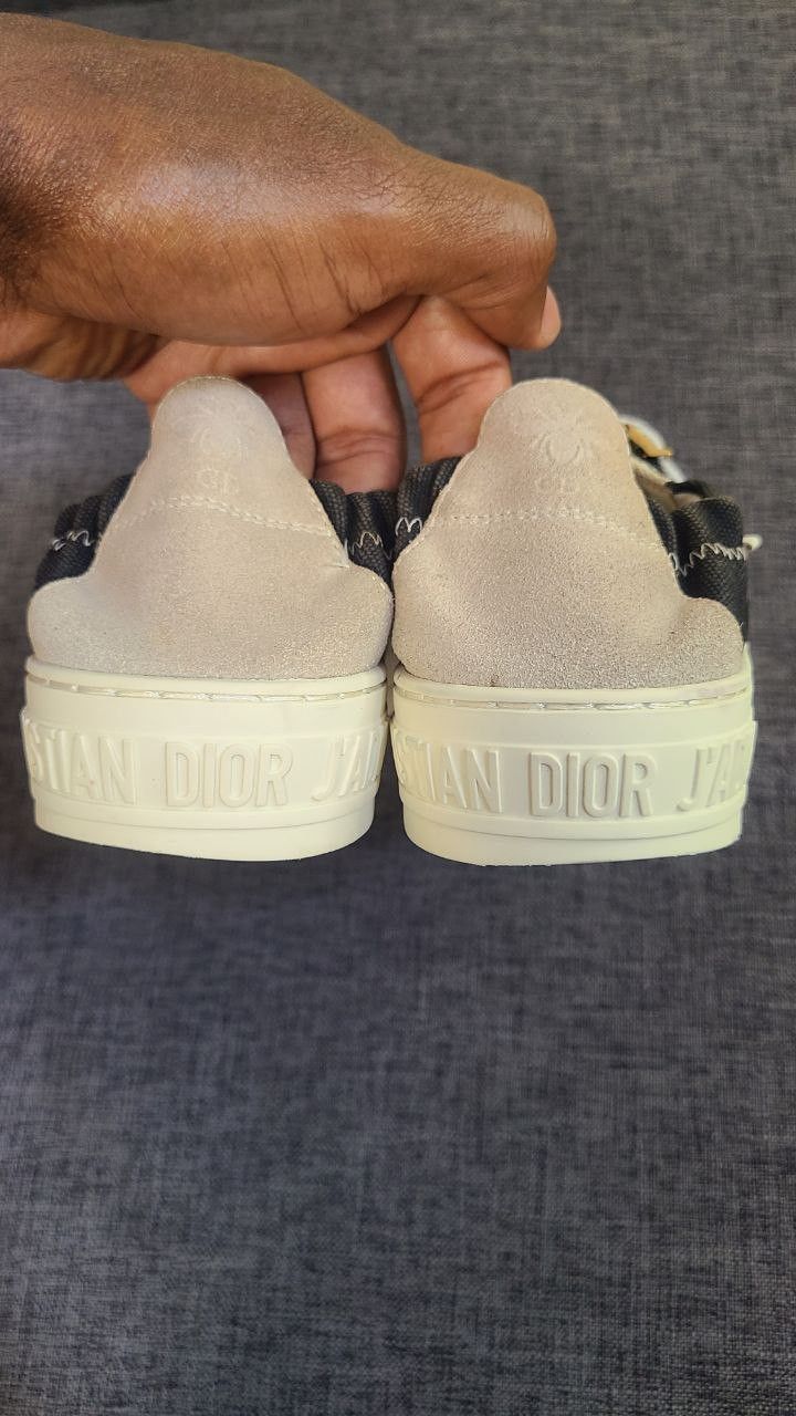 Dior Christian Dior Walk 'n' Dior Black Canvas Size US 6 / IT 36 - 6 Thumbnail