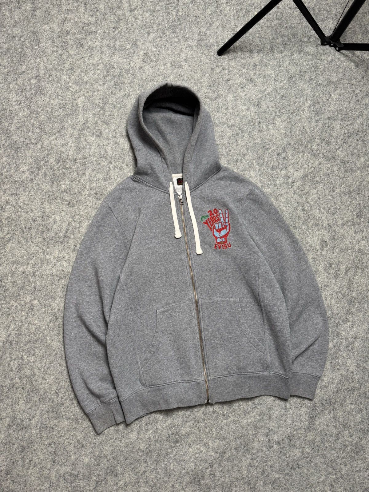 Evisu Rare vintage Zip-Hoodie Evisu Osaka Japan Size US L / EU 52-54 / 3 - 1 Thumbnail