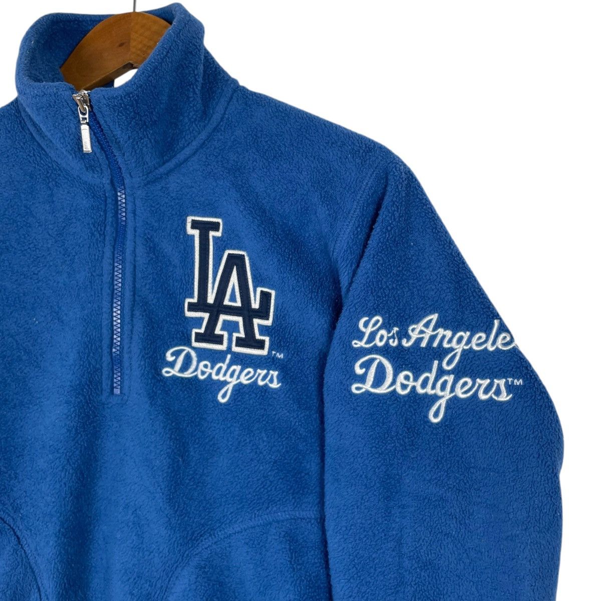 MLB Vintage Los Angeles Dodgers Half Zip Pullover Sweatshirt Size US S / EU 44-46 / 1 - 3 Thumbnail