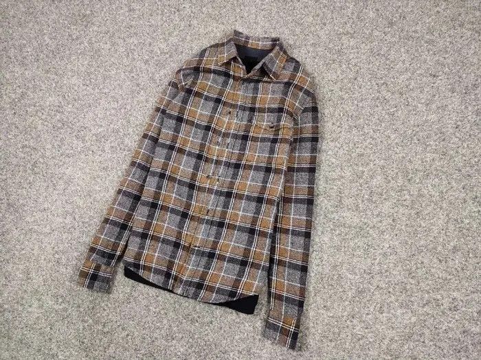 Flannel Vintage Flannel Shirt Plaid Checkered Travis Scott Style Size US S / EU 44-46 / 1 - 5 Thumbnail
