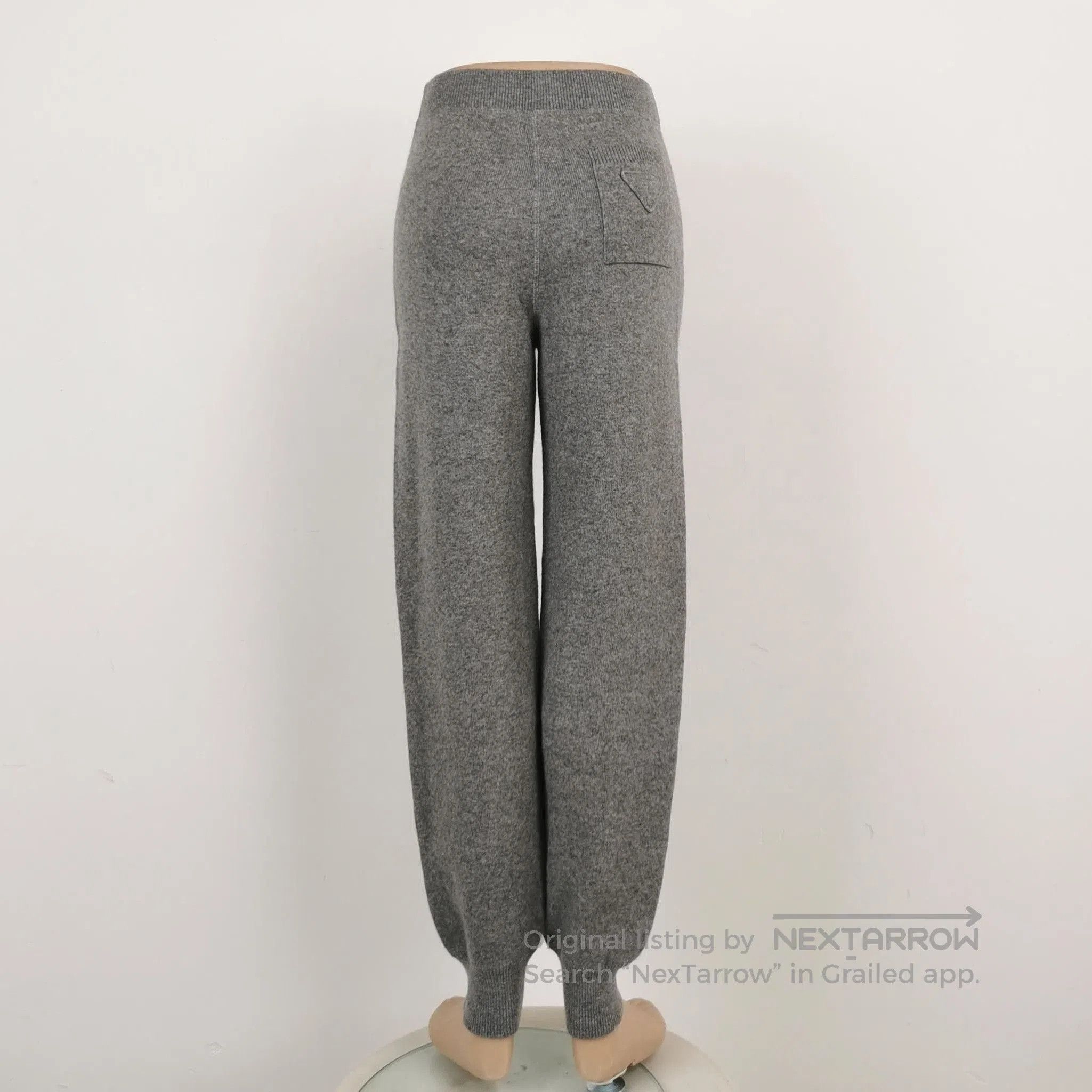 Prada Prada Gray Cashmere Pants for Women . Size 37" - 2 Thumbnail