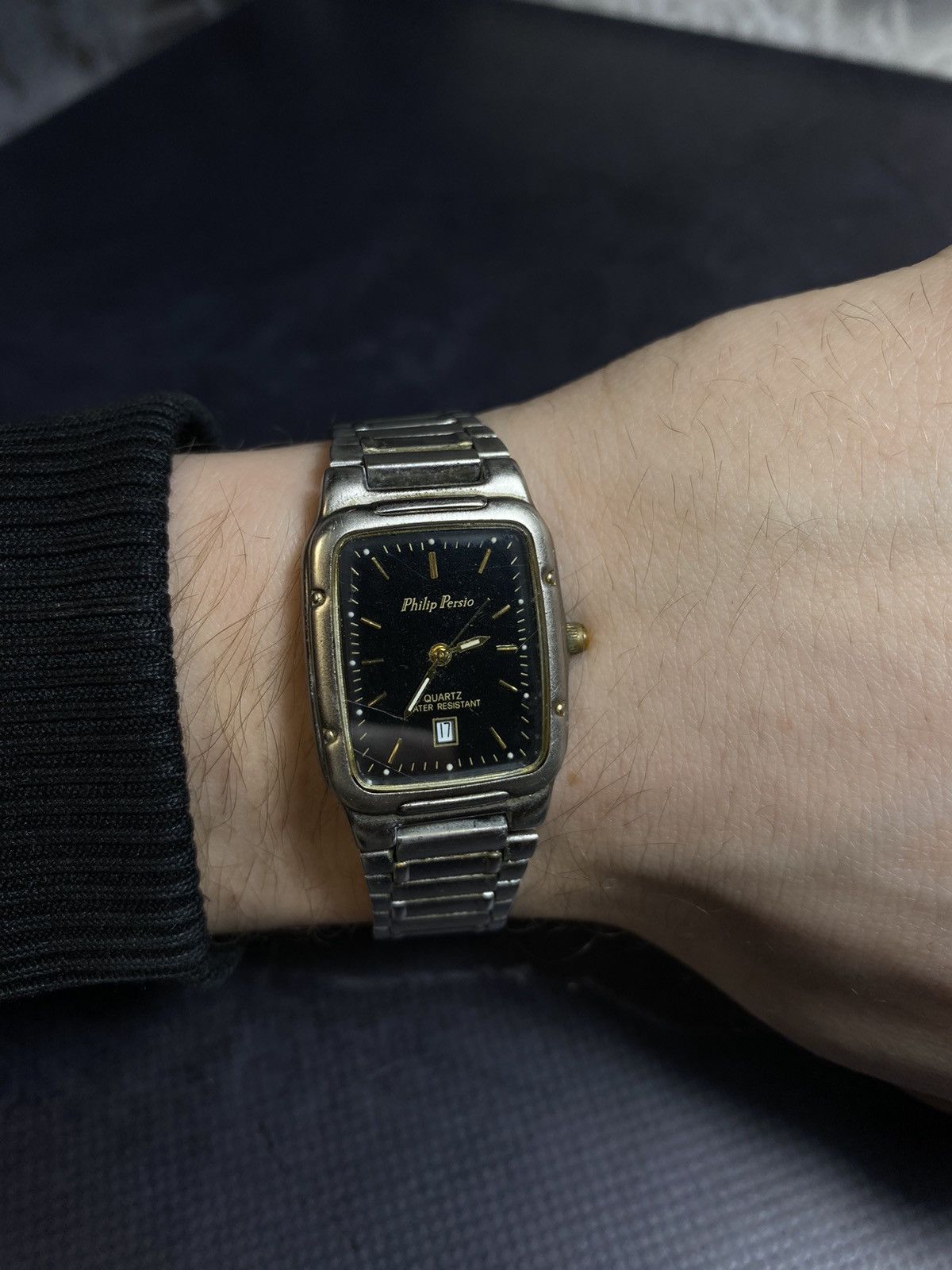 Vintage Retro Philip Persio Vintage Quartz Watch Japanese Brand Size ONE SIZE - 7 Thumbnail