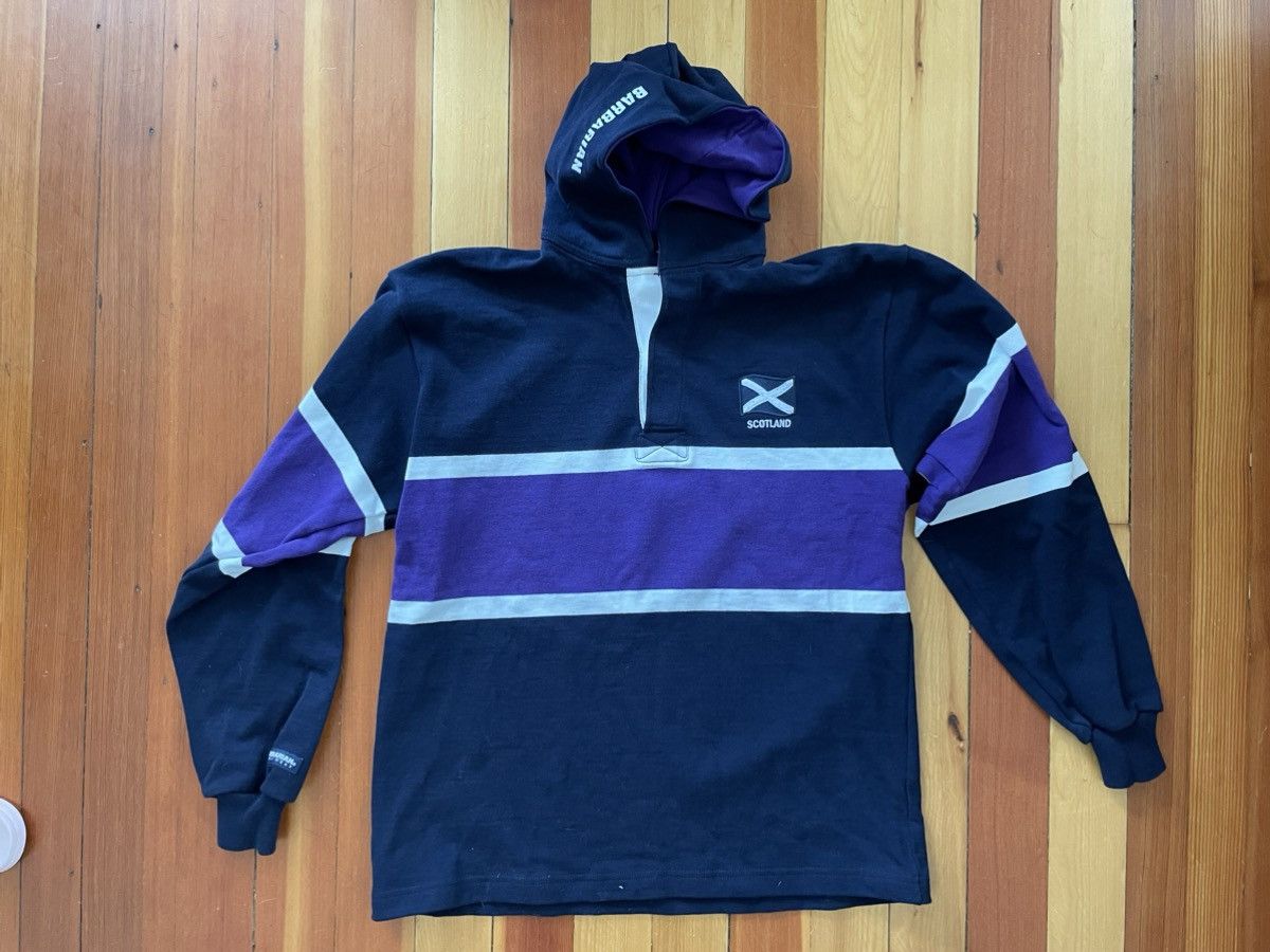 Barbarian Barbarian Scotland Hooded Rugby Shirt Size US M / EU 48-50 / 2 - 1 Thumbnail