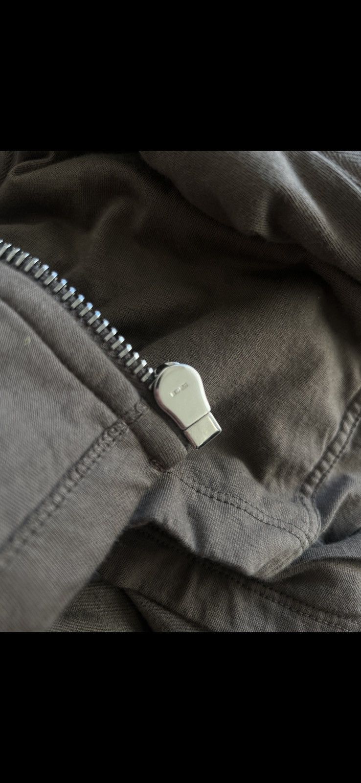 Rick Owens Drkshdw Rick Owens Drkshdw "Zipped Hustler Hoodie" Size US S / EU 44-46 / 1 - 8 Thumbnail