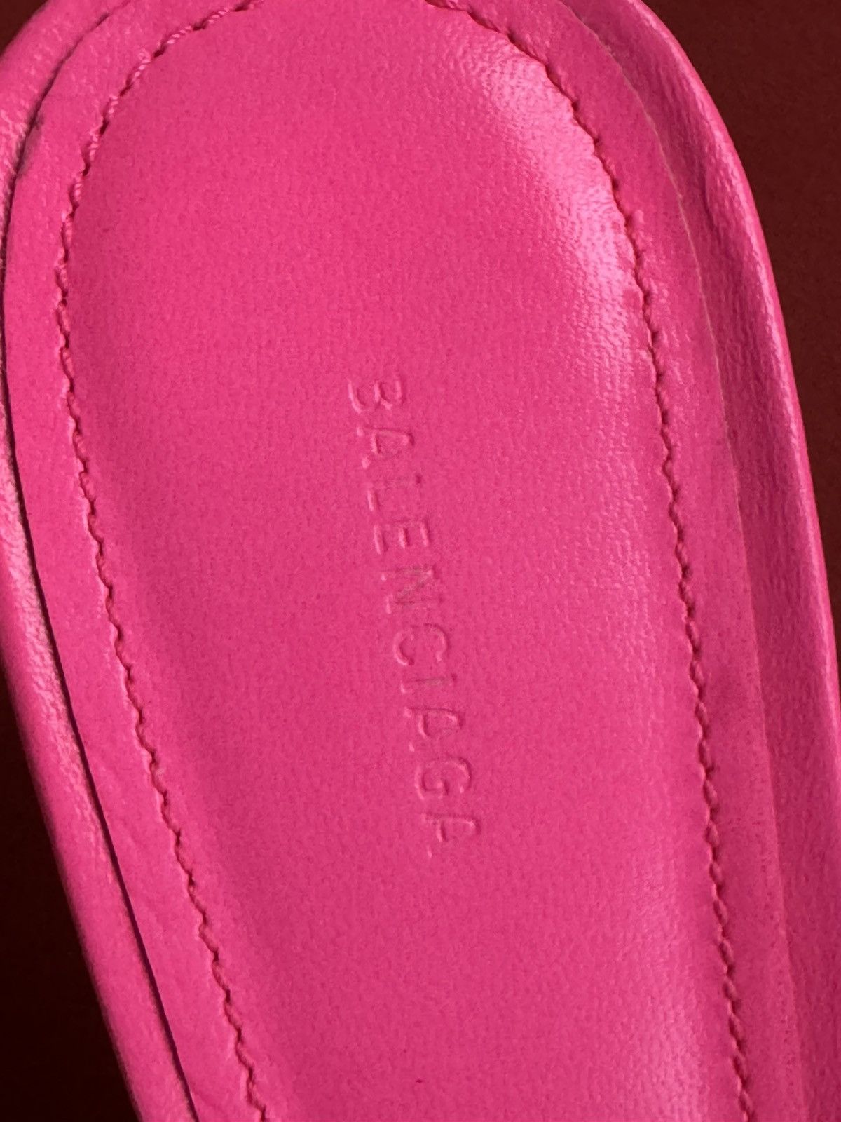 Balenciaga Balenciaga pink Cagole mules, size 38 It Size US 8 / IT 38 - 6 Thumbnail