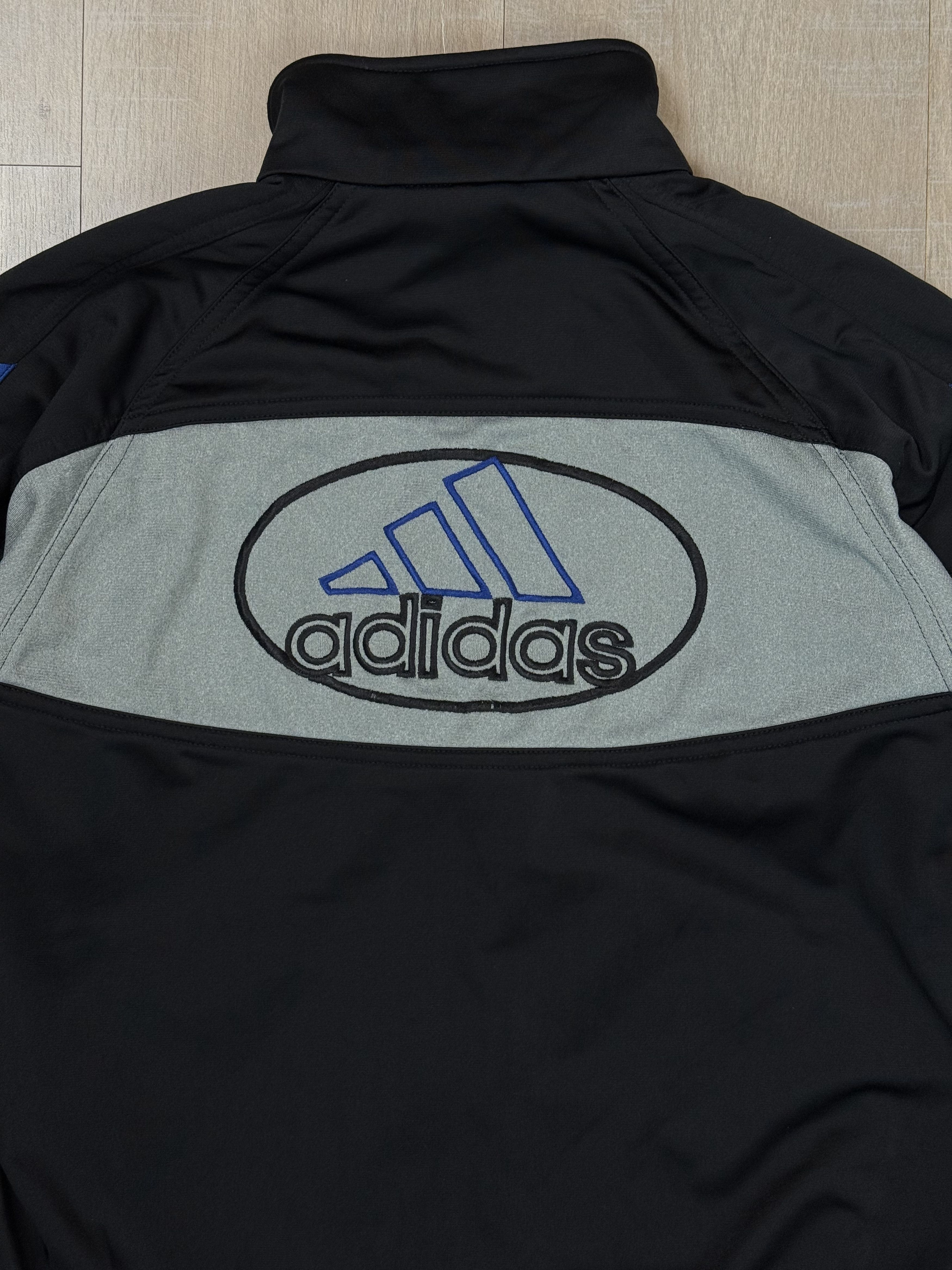 Adidas Vintage 90s Adidas Big Logo Track Jacket Size S / US 4 / IT 40 - 2 Thumbnail