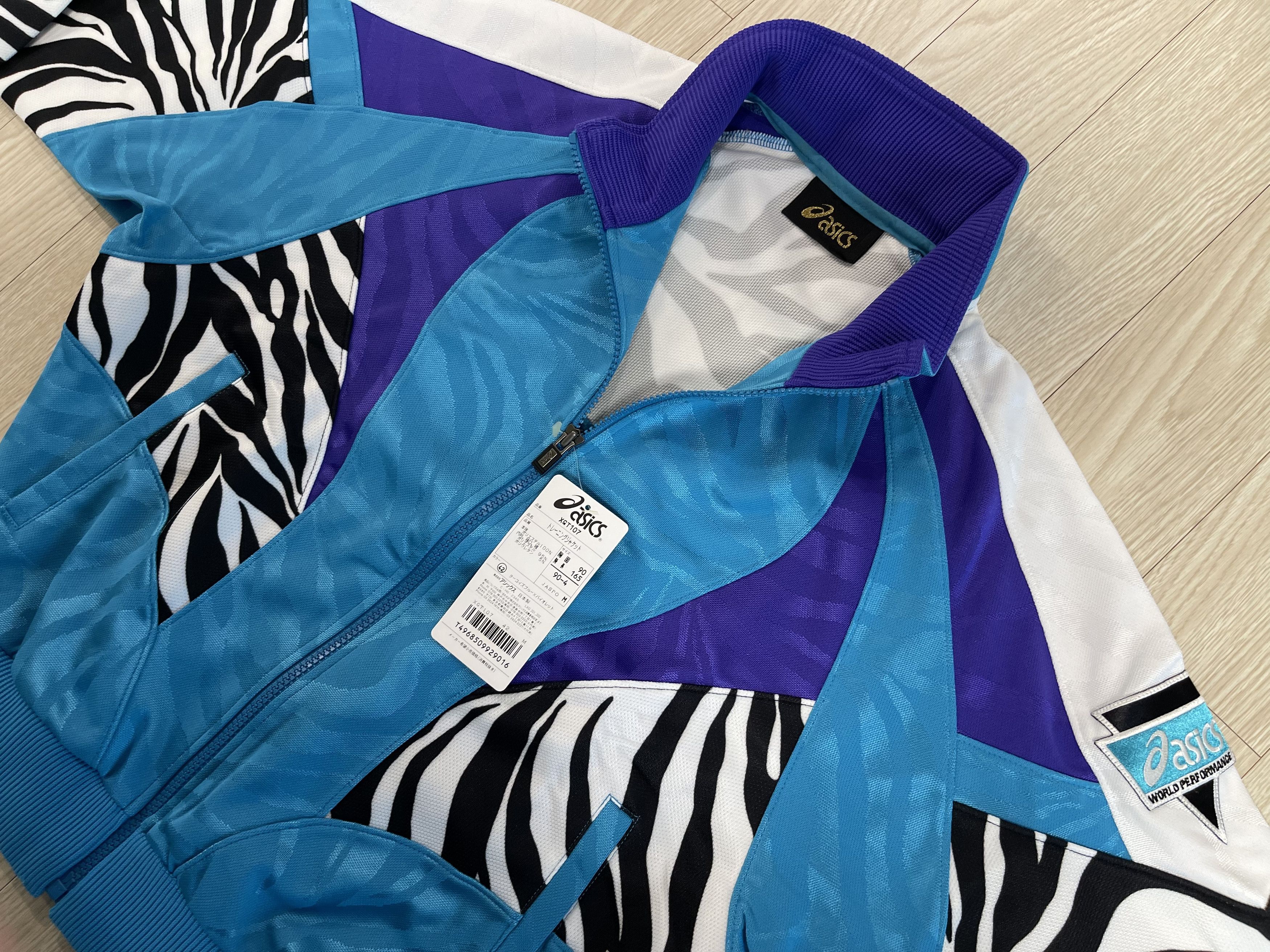 Asics ASICS ZEBRA Old Japan Edition 90’s Vintage Track Top Set Size M / US 6-8 / IT 42-44 - 3 Thumbnail