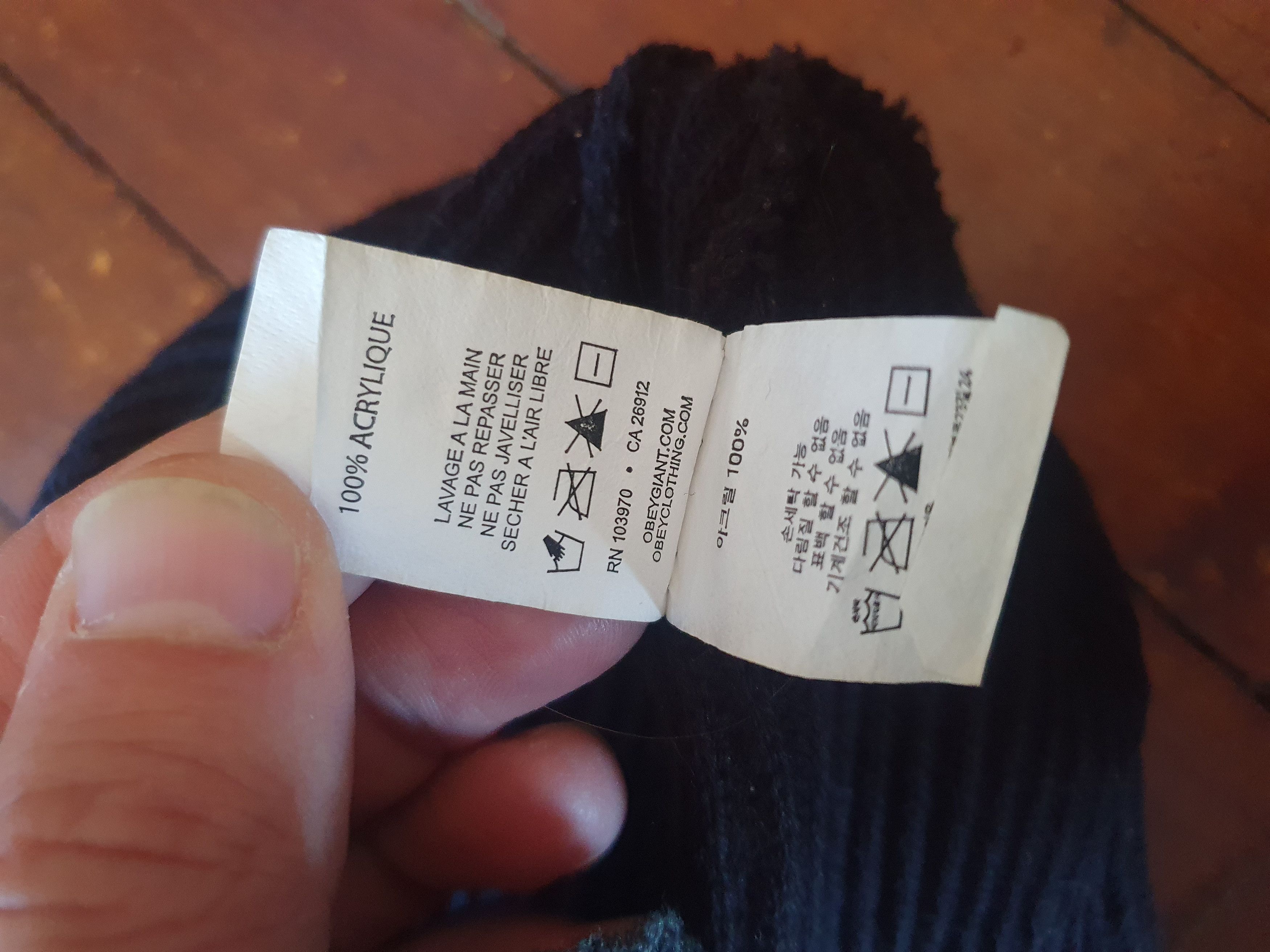 Obey Obey Propaganda Beanie Winter Hat Size ONE SIZE - 8 Thumbnail