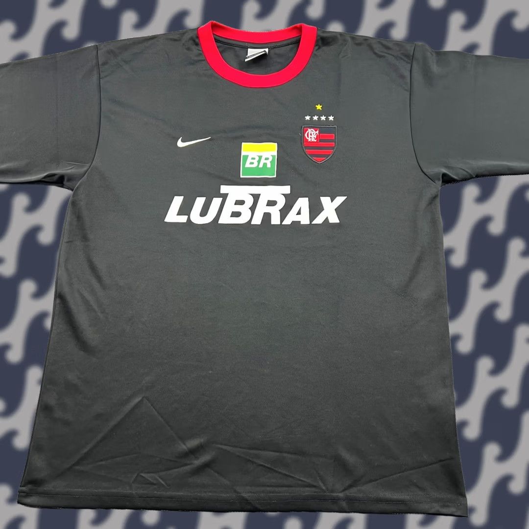 Nike Flamengo 2000 2001 Training Football Jersey Nike Medium Shirt Black Soccer Shirt Mens Football Nike Regular XS? Size US M / EU 48-50 / 2 - 1 Thumbnail