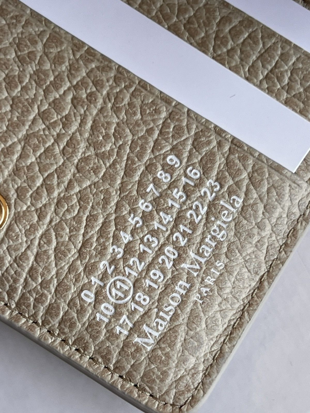 Maison Margiela Maison Margiela Leather Wallet Beige grain 11 cards holder Size ONE SIZE - 11 Thumbnail