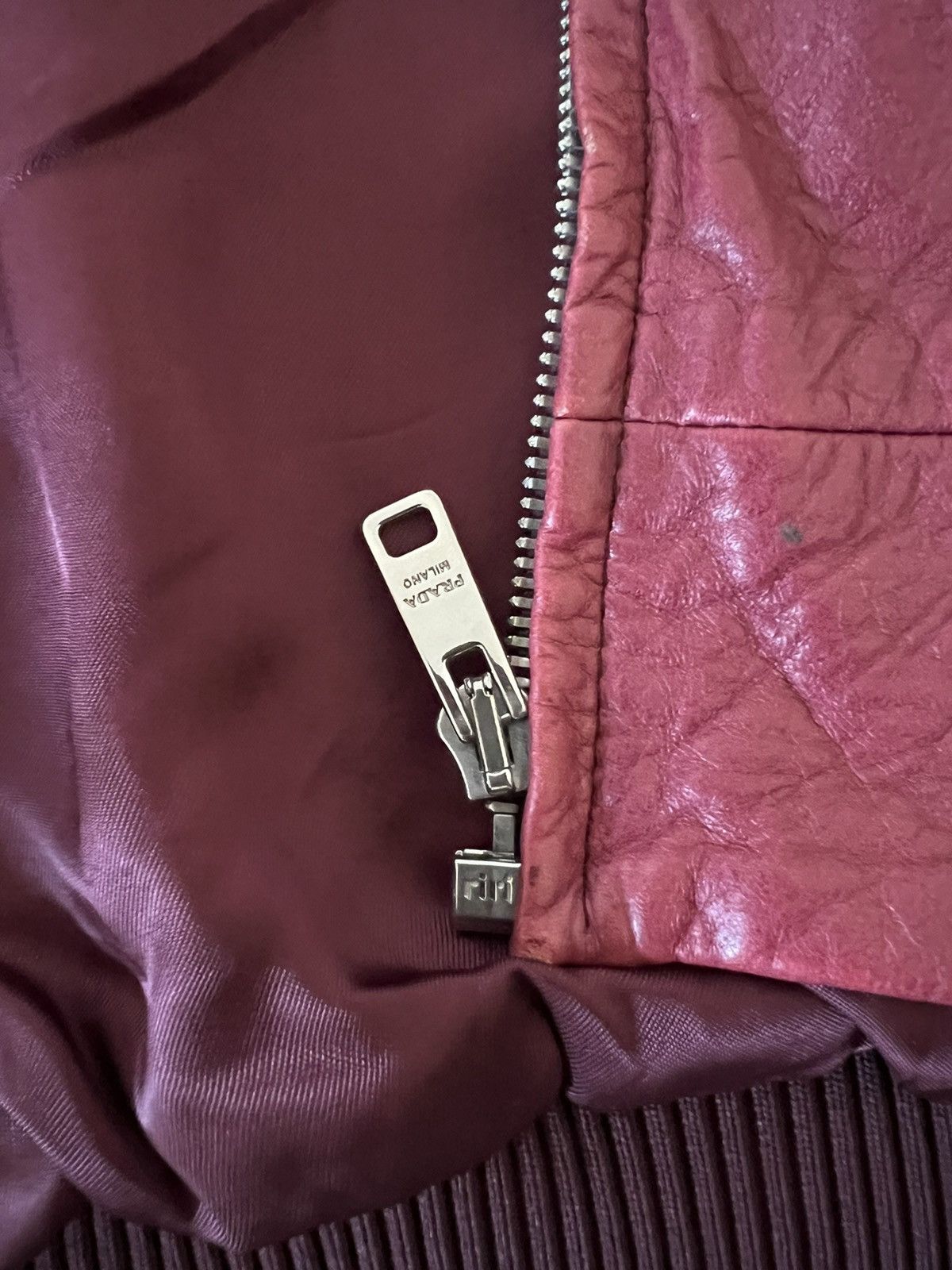 Prada Prada FW17 Leather Jacket Size US M / EU 48-50 / 2 - 8 Thumbnail