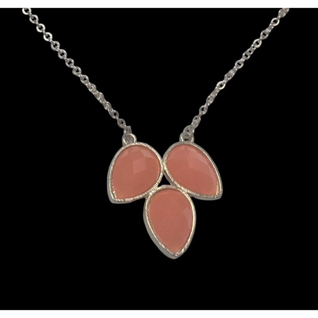 Other Orange And Gold Floral Necklace Size ONE SIZE - 4 Thumbnail