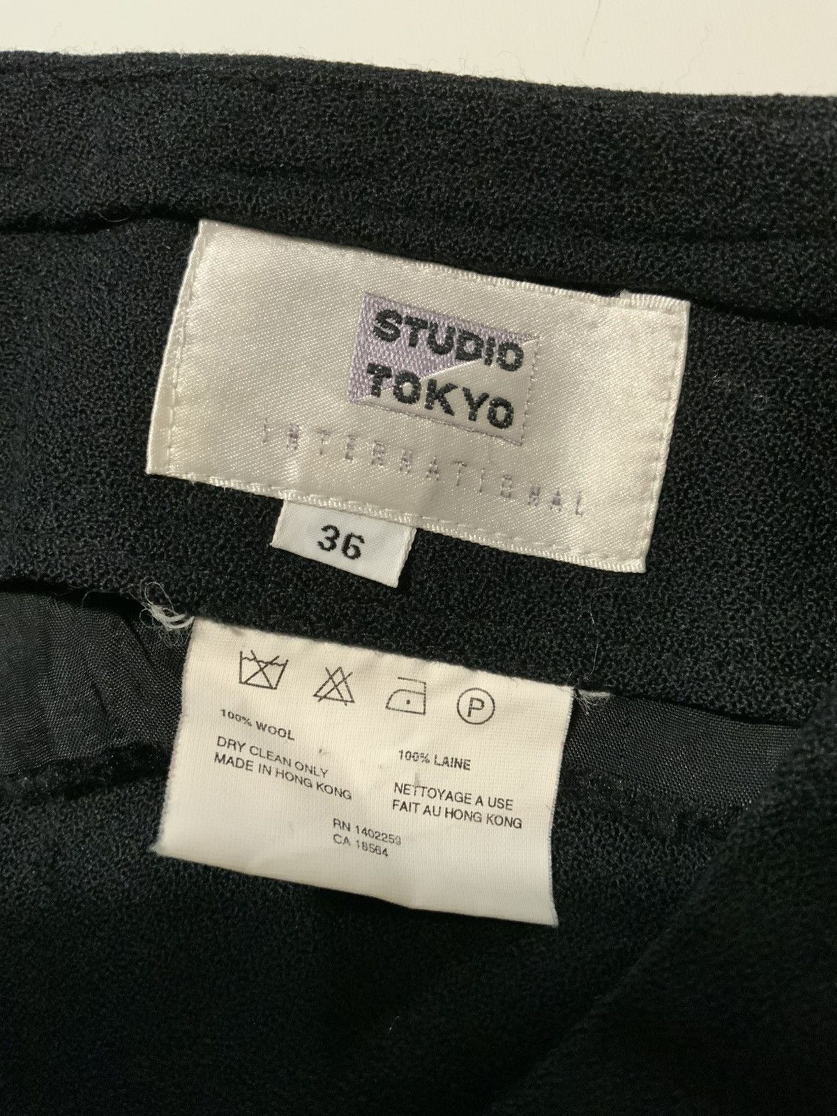 Vintage Vintage Studio Tokyo International Japan Wool Pleat Pants Size US 36 / EU 52 - 4 Thumbnail