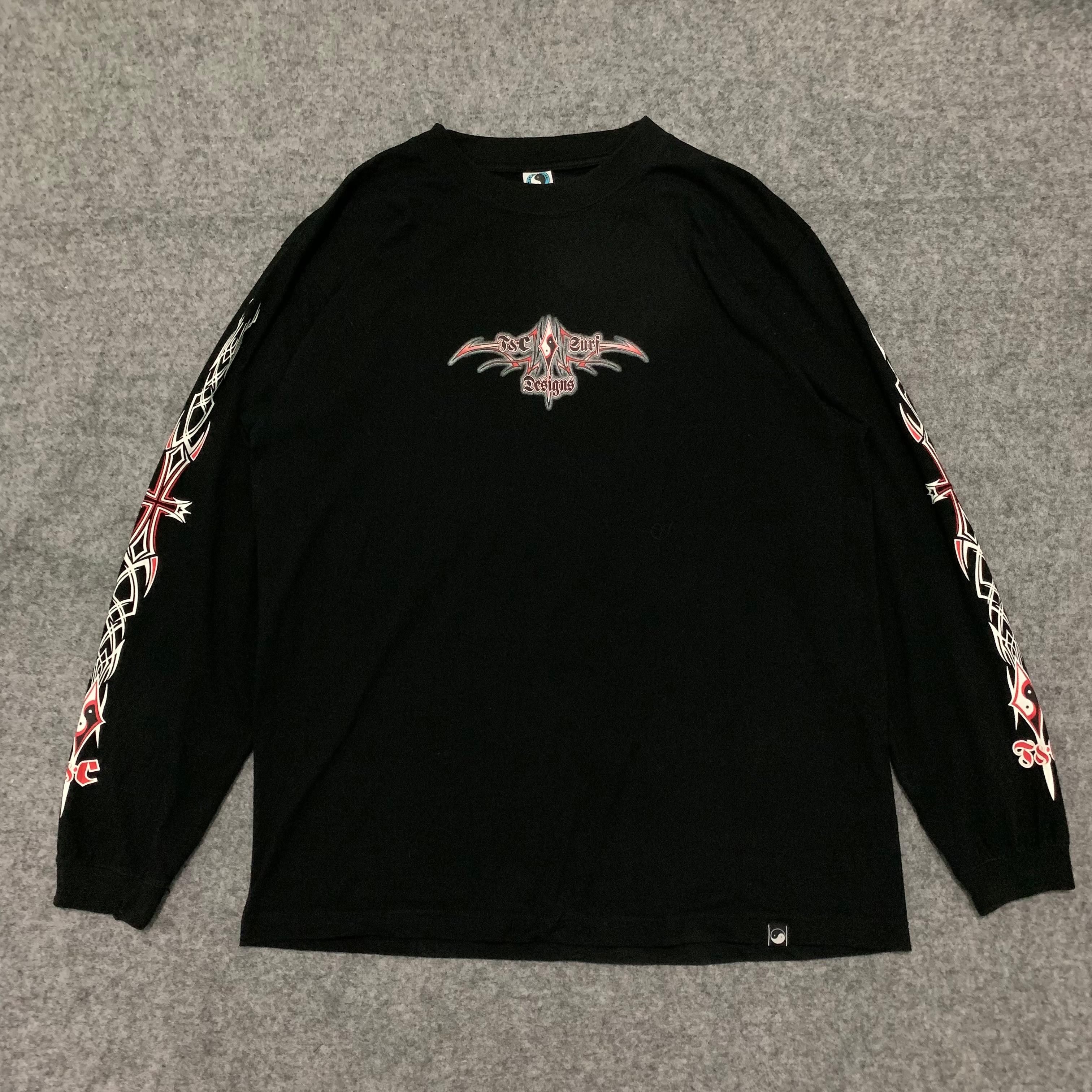 Vintage T&C Surf Design Town and Country Streetwear Longsleeve Size US XL / EU 56 / 4 - 2 Thumbnail