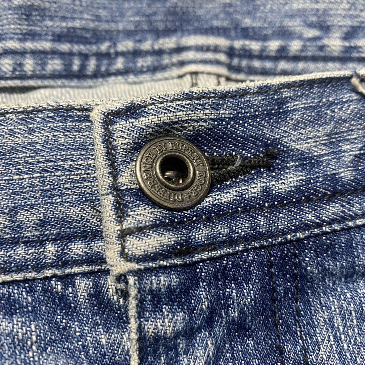 If Six Was Nine RUPERT THE DIFFERENCE Denim Flare Jeans Snake Patch Size US 32 / EU 48 - 19 Thumbnail