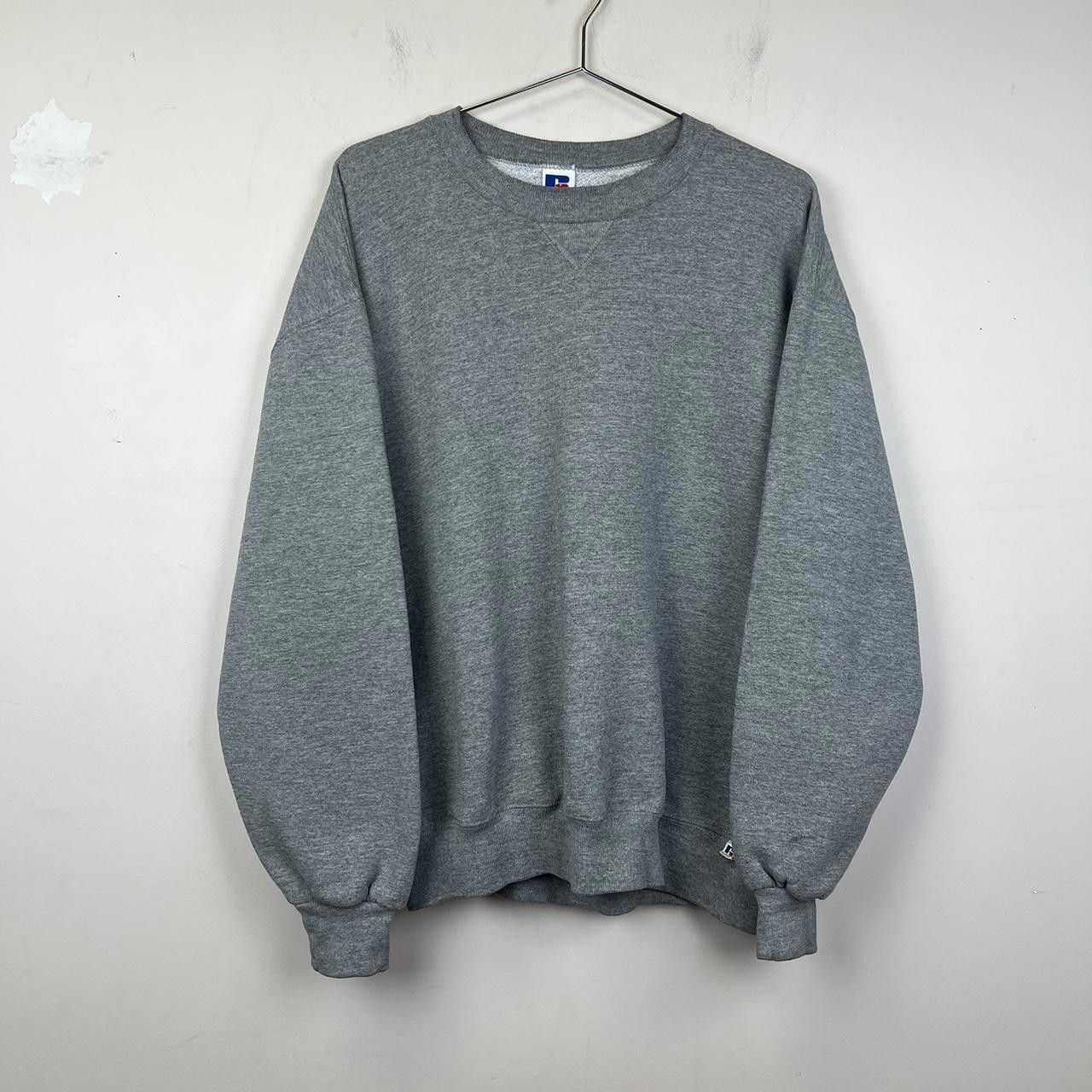 Russell Athletic 90s Russell Athletic Classic Gray Crewneck Sweatshirt Size US XL / EU 56 / 4 - 1 Thumbnail