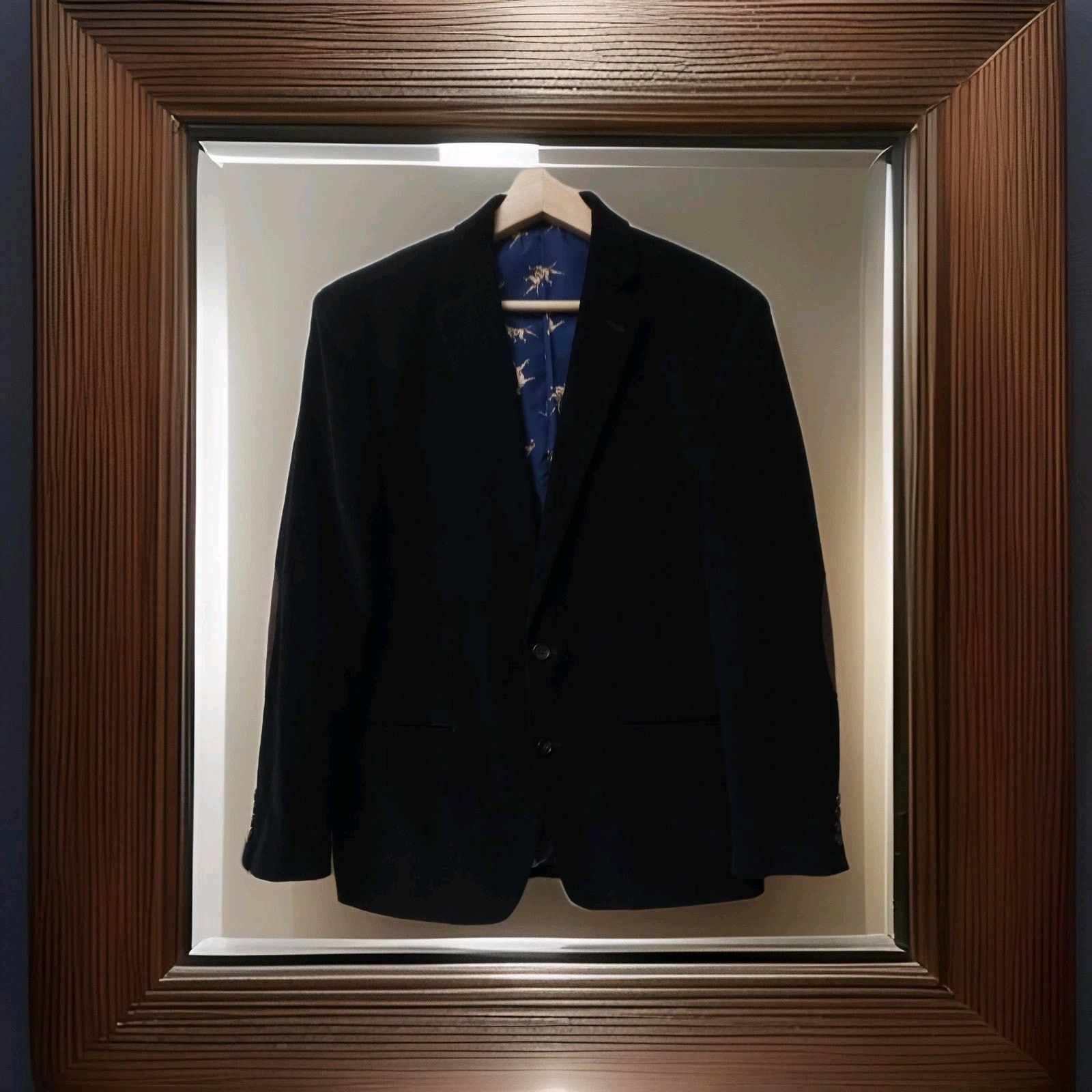 Lauren Ralph Lauren Lauren Ralph Lauren Corduroy Blazer 40 Dog Print Elbo Patche Size 40R - 6 Thumbnail