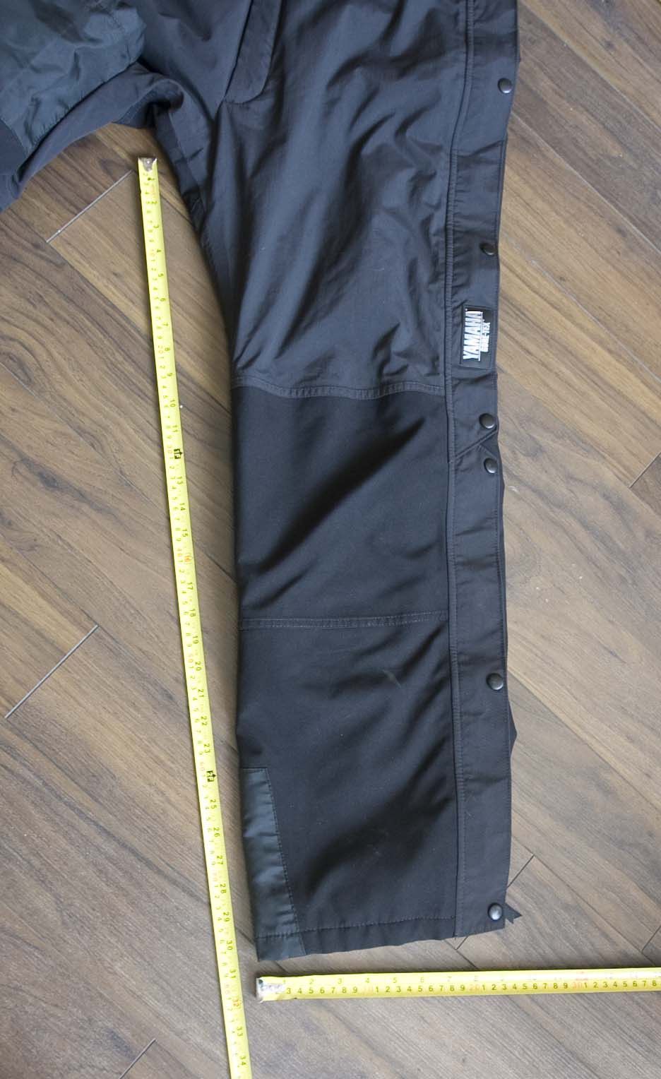 Yamaha Yamaha Goretex Bibs Pants Snowboard Size M/ 34x30.5 Black Size US 34 / EU 50 - 5 Thumbnail