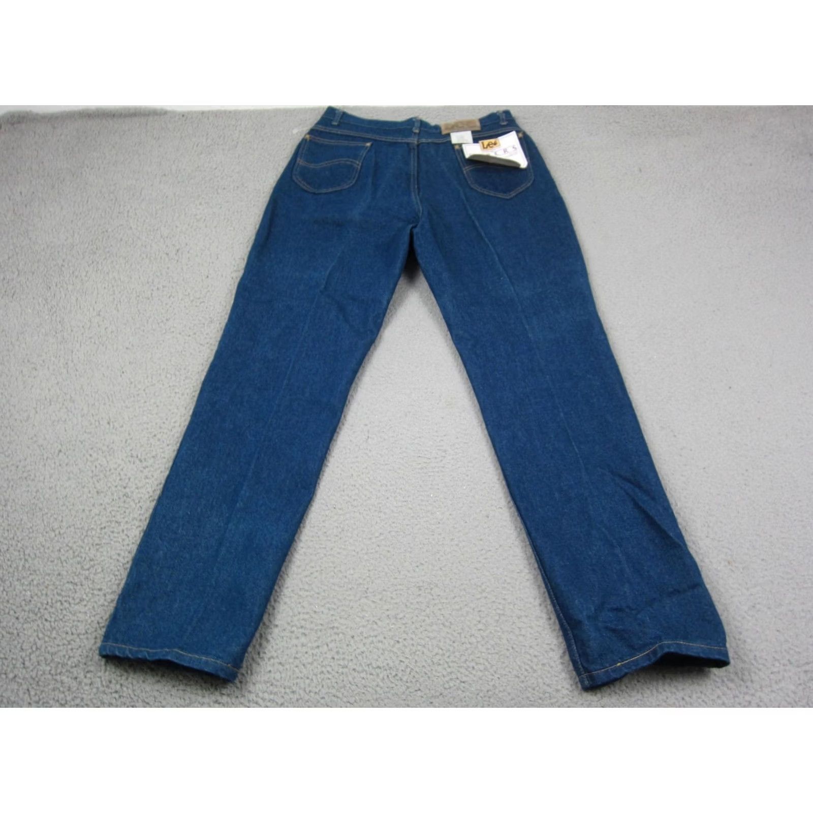 Lee VINTAGE LEE Riders Jeans Womens 18 Blue Denim Straight 80s 90s United States Jeans Mens Womens Girls Size 40" / US 18 - 2 Thumbnail