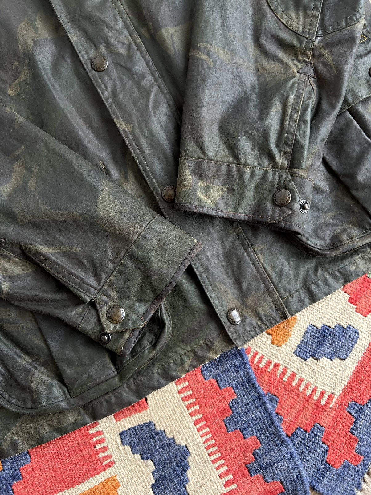 Polo Ralph Lauren Polo by Ralph Lauren DPM Camo Waxed Hunting Coat Size US L / EU 52-54 / 3 - 12 Thumbnail
