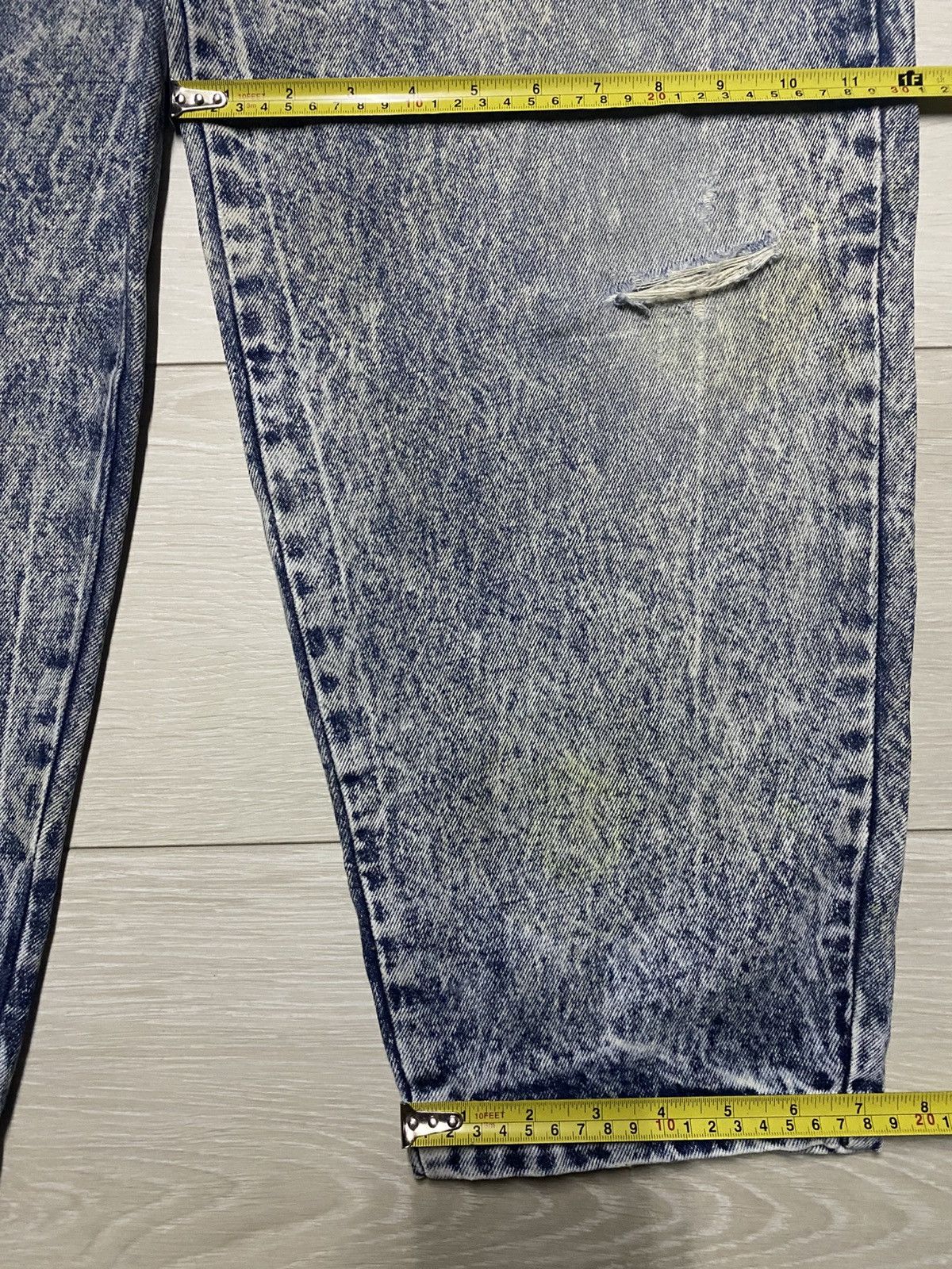 Japanese Brand Vintage Japanese Brand Wendy Acid Wash Tappered Leg Jeans Size US 32 / EU 48 - 17 Thumbnail