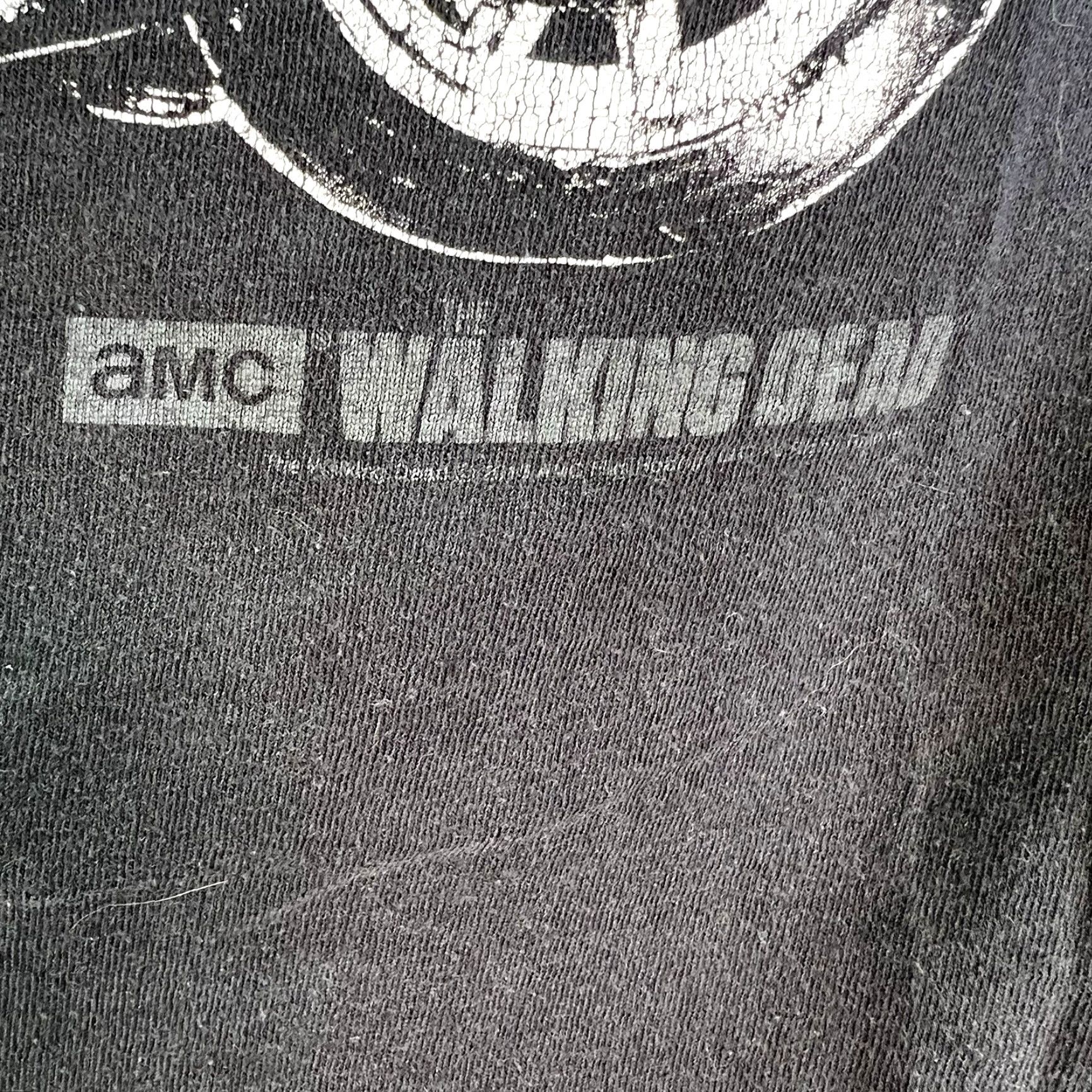 Delta Walking Dead Fight Or Die Promo T-Shirt Mens 2XL Black Delta Graphic Print Zombie Movie Size US XXL / EU 58 / 5 - 3 Thumbnail