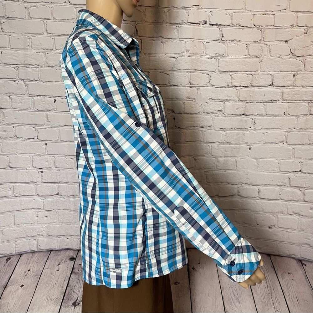 The North Face The North Face Boulder Kassie Blouse Deep Water Blue Shirt Size M / US 6-8 / IT 42-44 - 4 Thumbnail