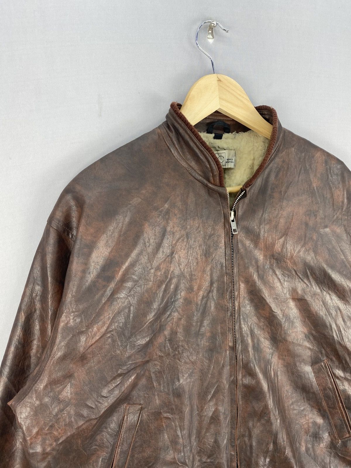 Japanese Brand Vintage 90’s Y.Jac Leather Jacket Size US L / EU 52-54 / 3 - 2 Thumbnail