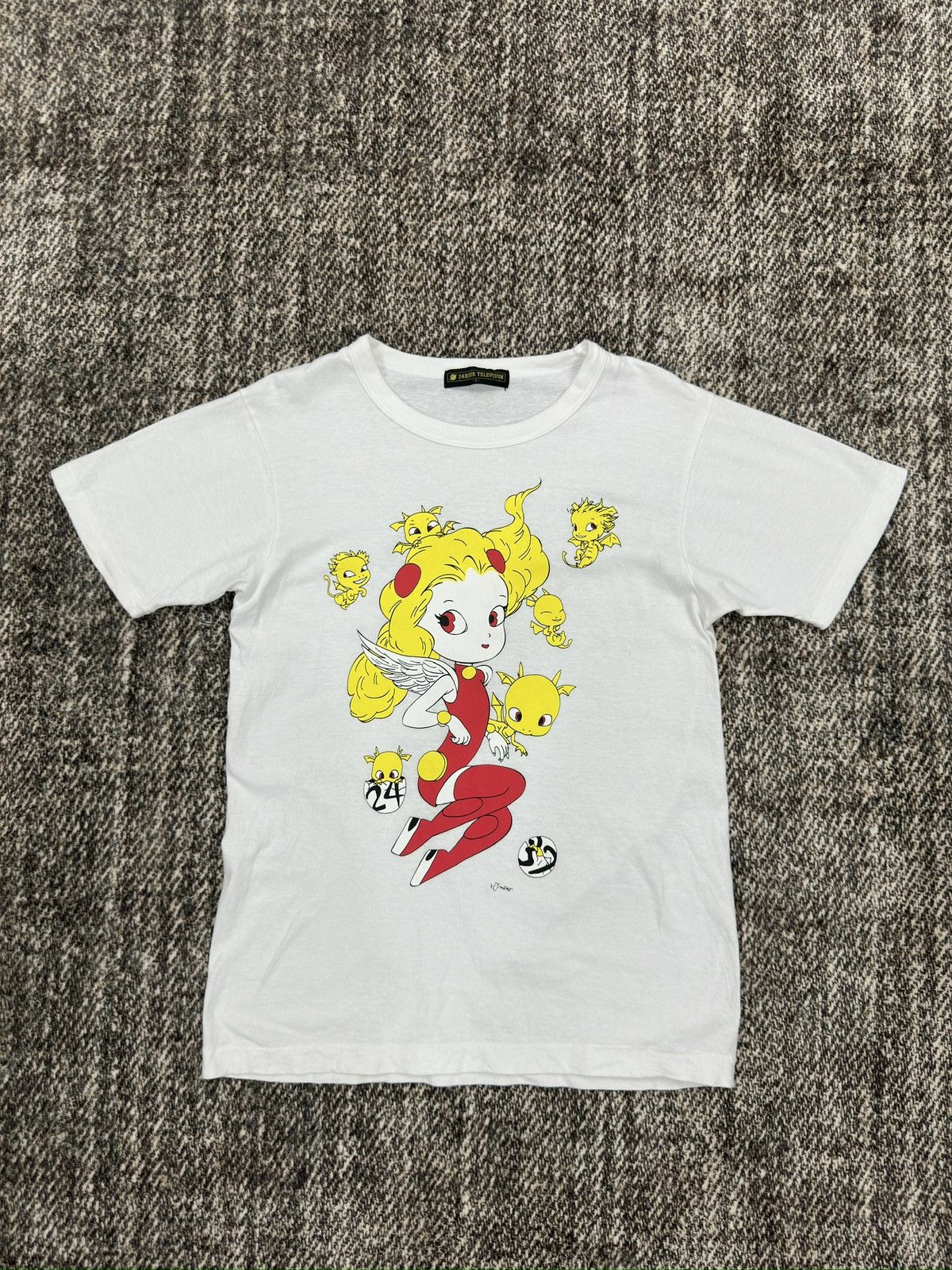 Japanese Brand × Vintage Vintage 24 Hout Television T Shirt Japanese Tees Size US S / EU 44-46 / 1 - 1 Thumbnail