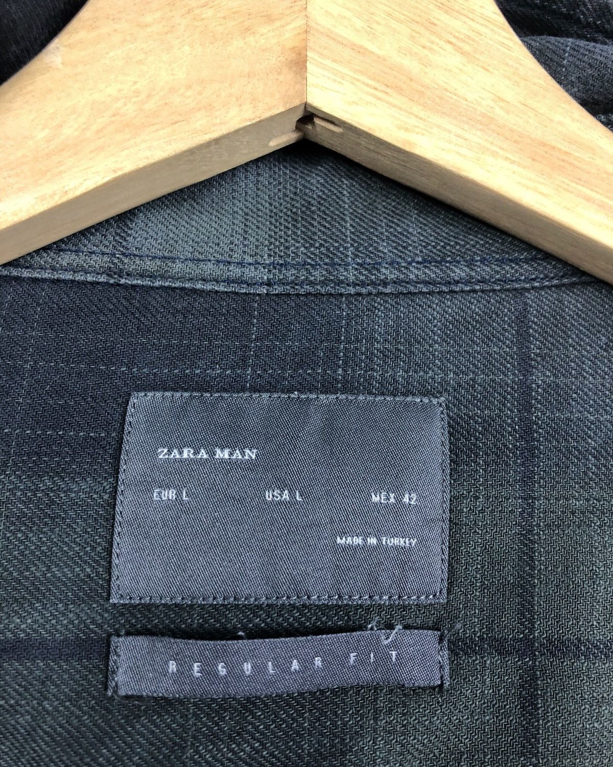 Zara Rare Zara Man Flannel Button Ups Shirt Size US L / EU 52-54 / 3 - 7 Thumbnail