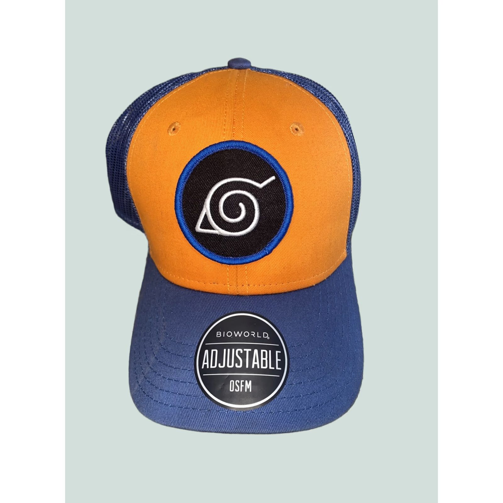 Vintage Naruto Hat Orange Blue Snapback Baseball Cap Beach Shippuden Japanese Anime Baseball Cap Adjustable Men Orange 90s Anime Mens Size ONE SIZE - 1 Thumbnail