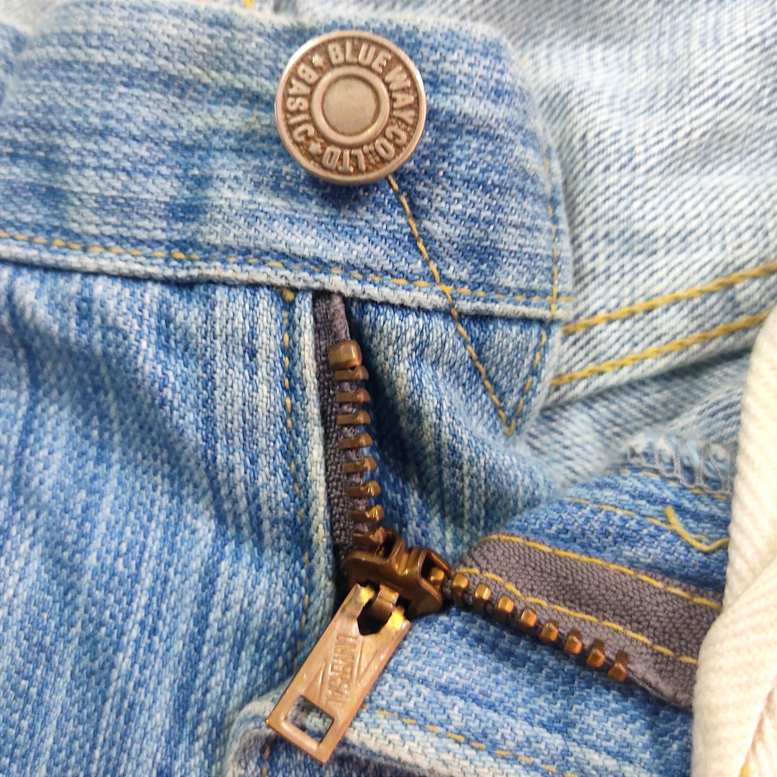 Blue Blue Japan × Japanese Brand BLUE WAY Modern Vintage Faded Blue Denim Pants Size US 32 / EU 48 - 8 Thumbnail