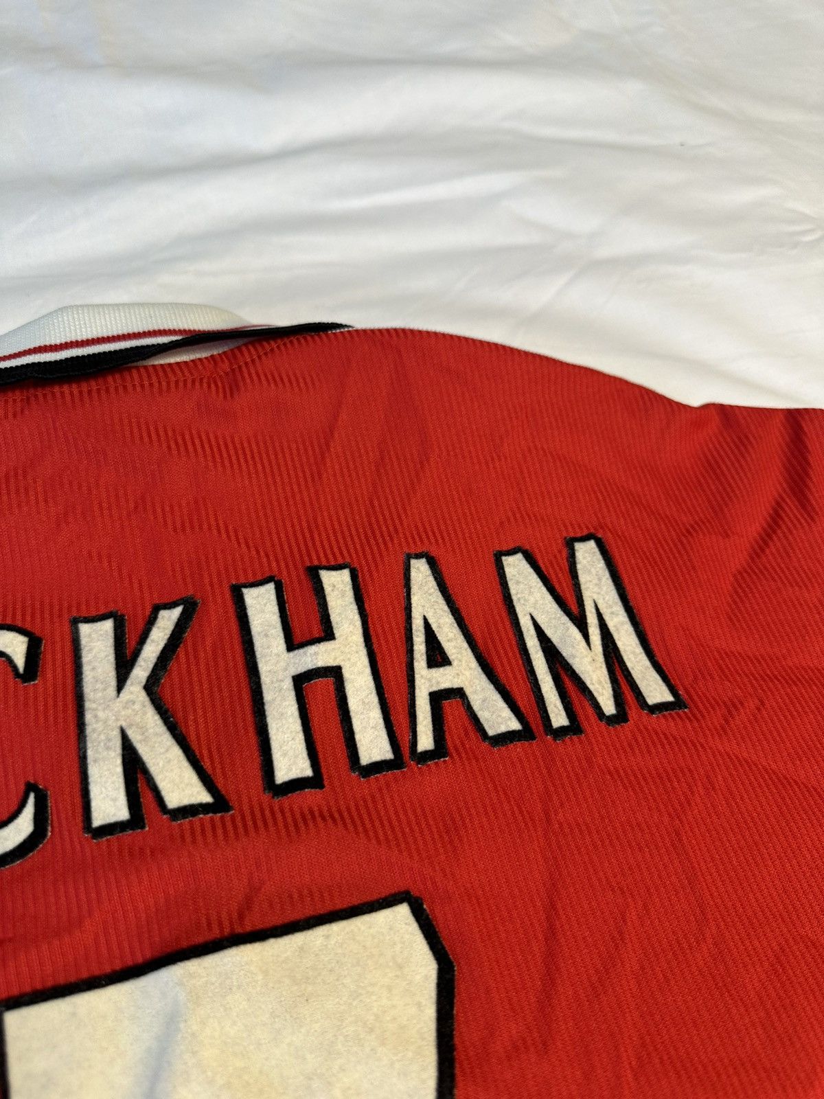 Umbro VERY RARE Beckham Vintage Manchester United jersey 1998 home Size US M / EU 48-50 / 2 - 11 Thumbnail