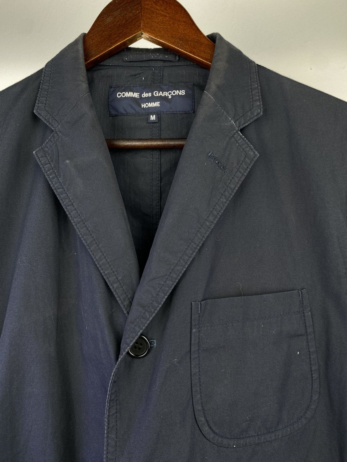 Comme des Garcons Homme Comme Des Garcons Homme 2018 Chore Cotton Button Jacket Size US M / EU 48-50 / 2 - 12 Thumbnail