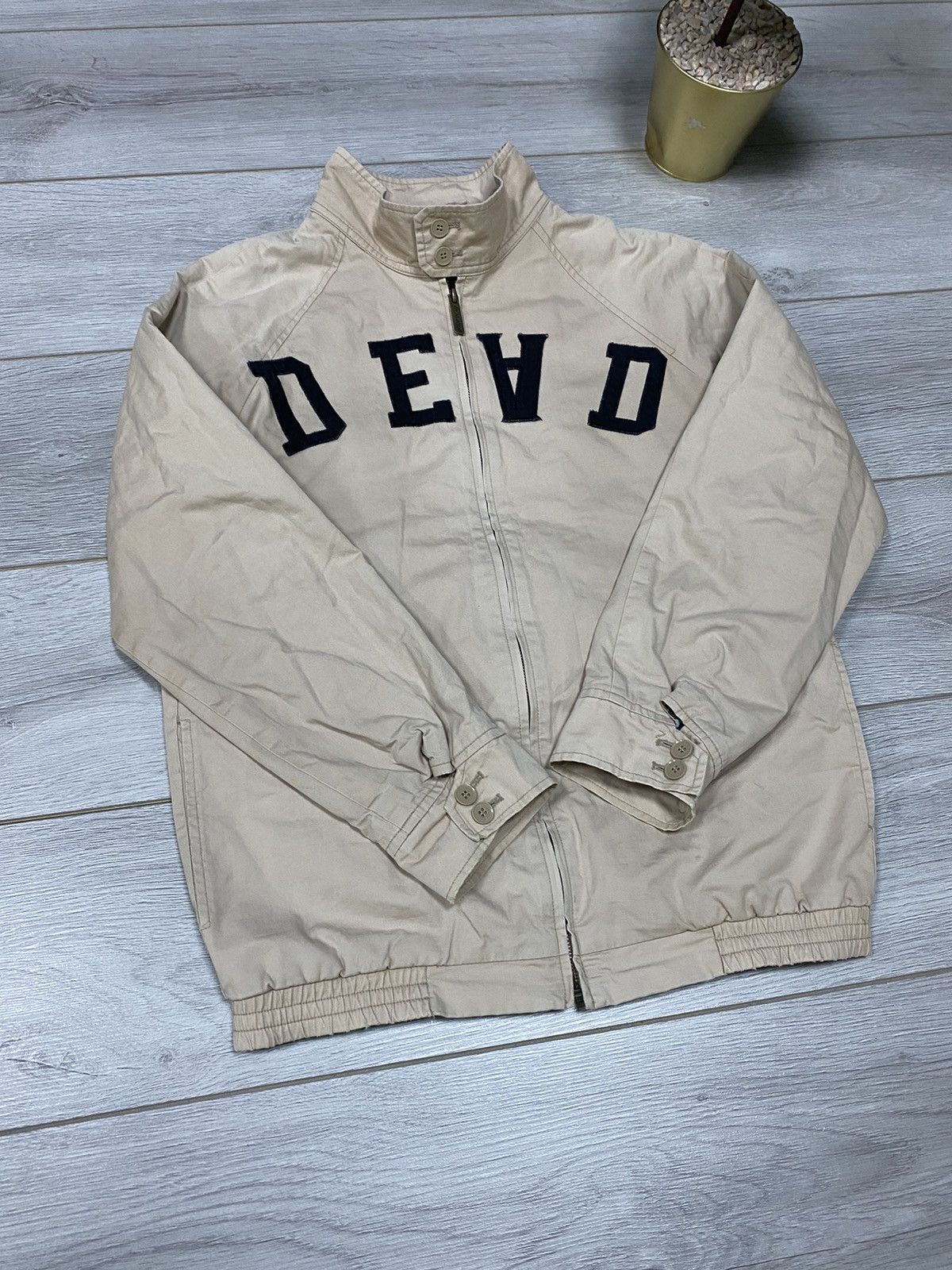 Drop Dead Clothing Drop Dead Clothing RARE spell out Swing top Jacket zip Size US S / EU 44-46 / 1 - 8 Thumbnail