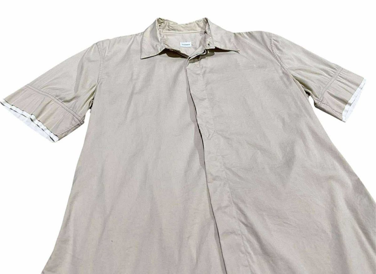 Jil Sander 🔥Jil Sander Hidden Button Shirt Double Layer Sleeves Size US L / EU 52-54 / 3 - 2 Thumbnail