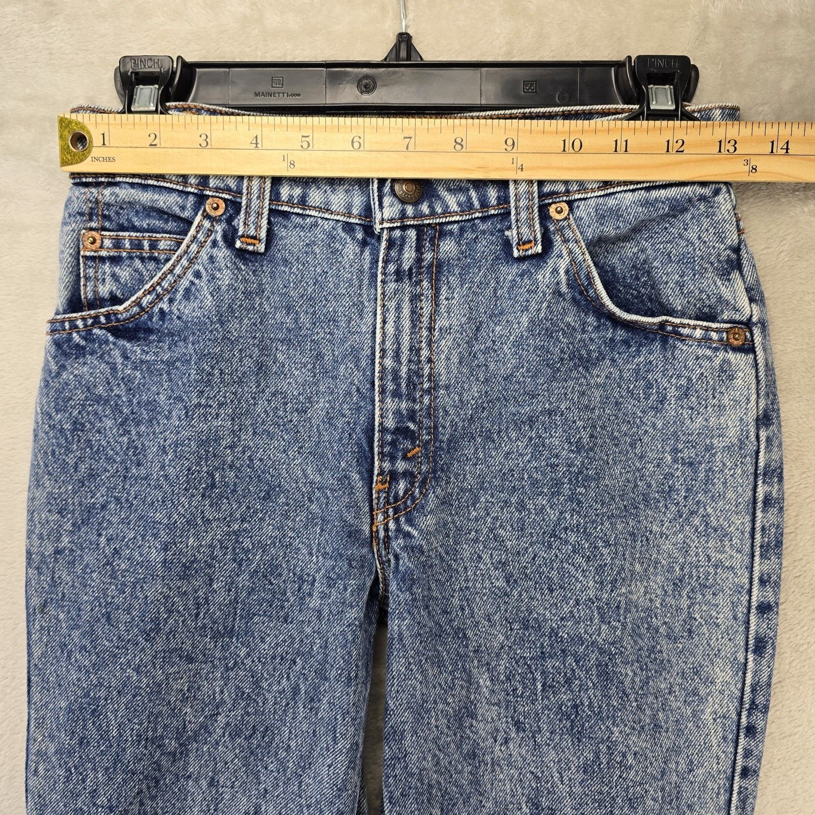 Levi's Vintage 80s Levis 505 Jeans Womens 14 (Fits 26x26) Acid Wash Size 26" / US 2 / IT 38 - 11 Thumbnail