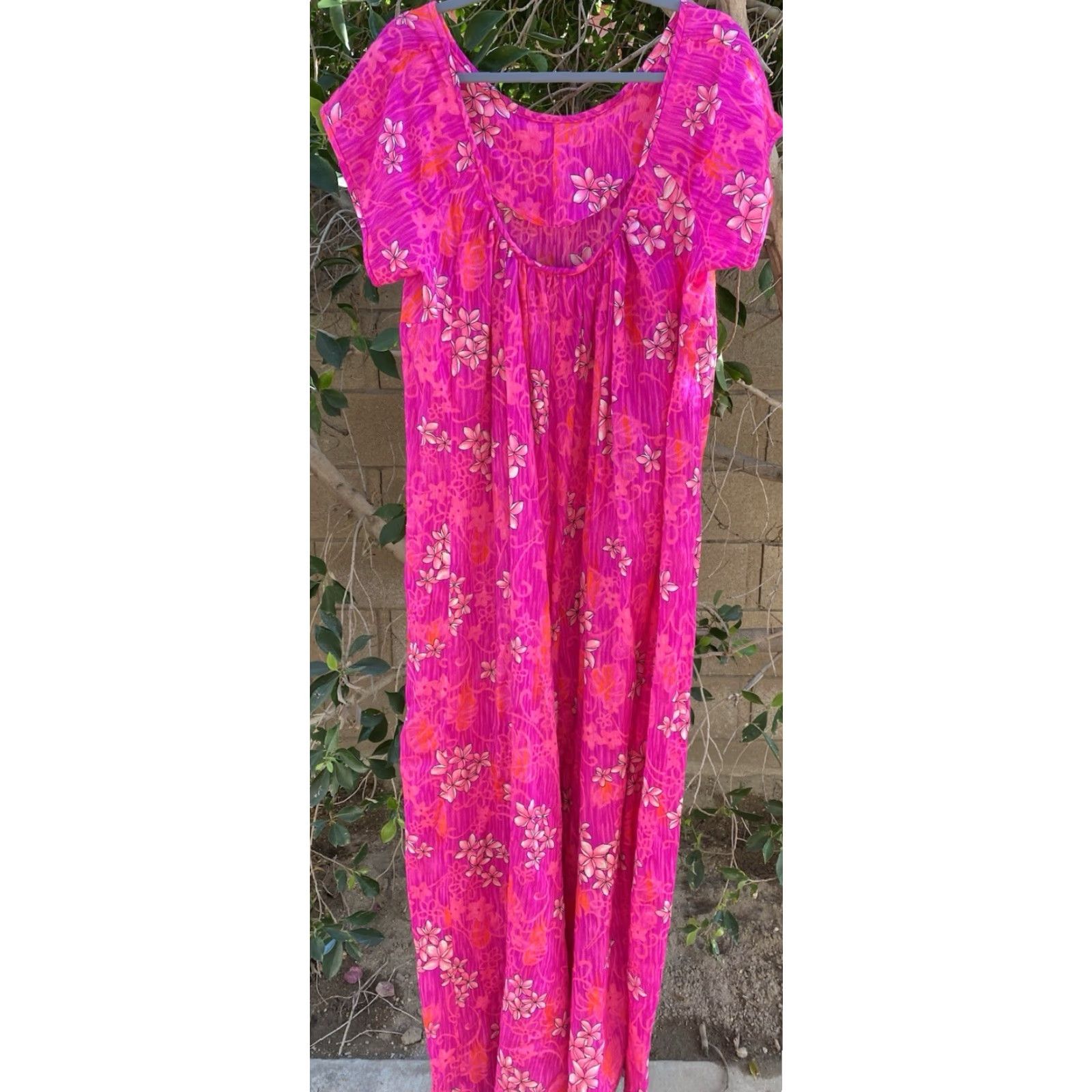 Vintage VINTAGE Paradise Hawaii Made In Honolulu Hawaiian Dress Pink Aloha Hawaii XXXL Size XXL / US 16-18 / IT 52-54 - 6 Thumbnail