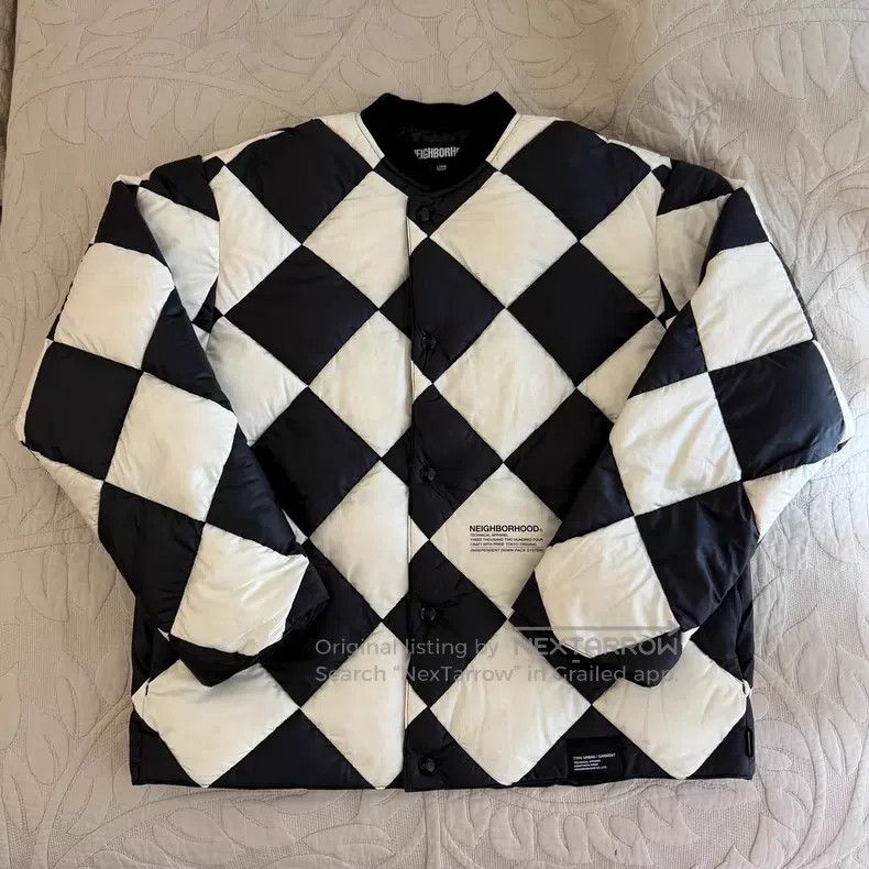 Neighborhood Neighborhood Plaid Puffer Jacket Size US L / EU 52-54 / 3 - 1 Thumbnail