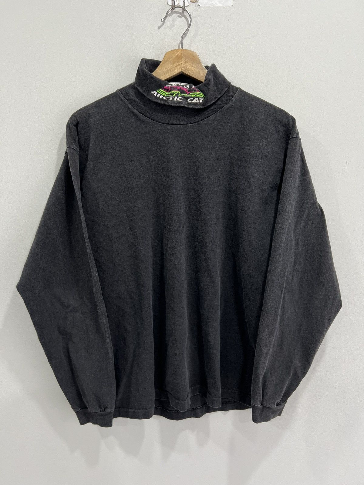 Vintage Vintage Arctic Cat Turtleneck Longsleeve shirt racing Size US M / EU 48-50 / 2 - 1 Thumbnail