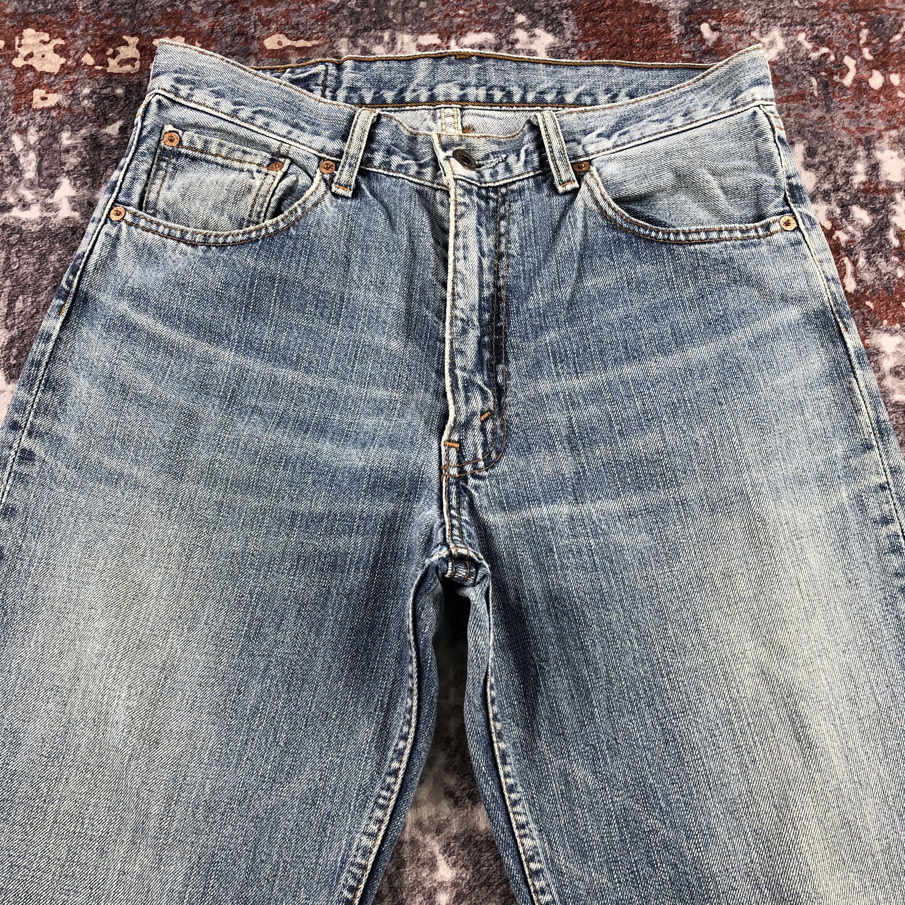 Levi's × Vintage Vintage Light Wash Levis 502 Jeans-JM2728 Size US 31 - 3 Thumbnail