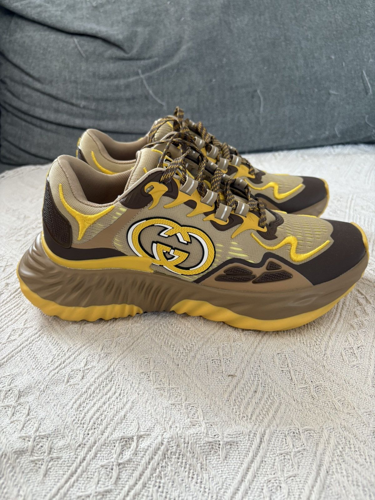 Gucci Gucci Ripple Sneakers Size US 8 / EU 41 - 1 Thumbnail