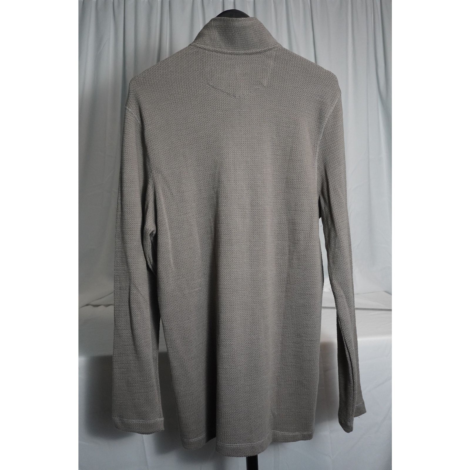Robert Graham Robert Graham Quarter-Zip Pullover – Textured Knit – Size L Size US L / EU 52-54 / 3 - 2 Thumbnail