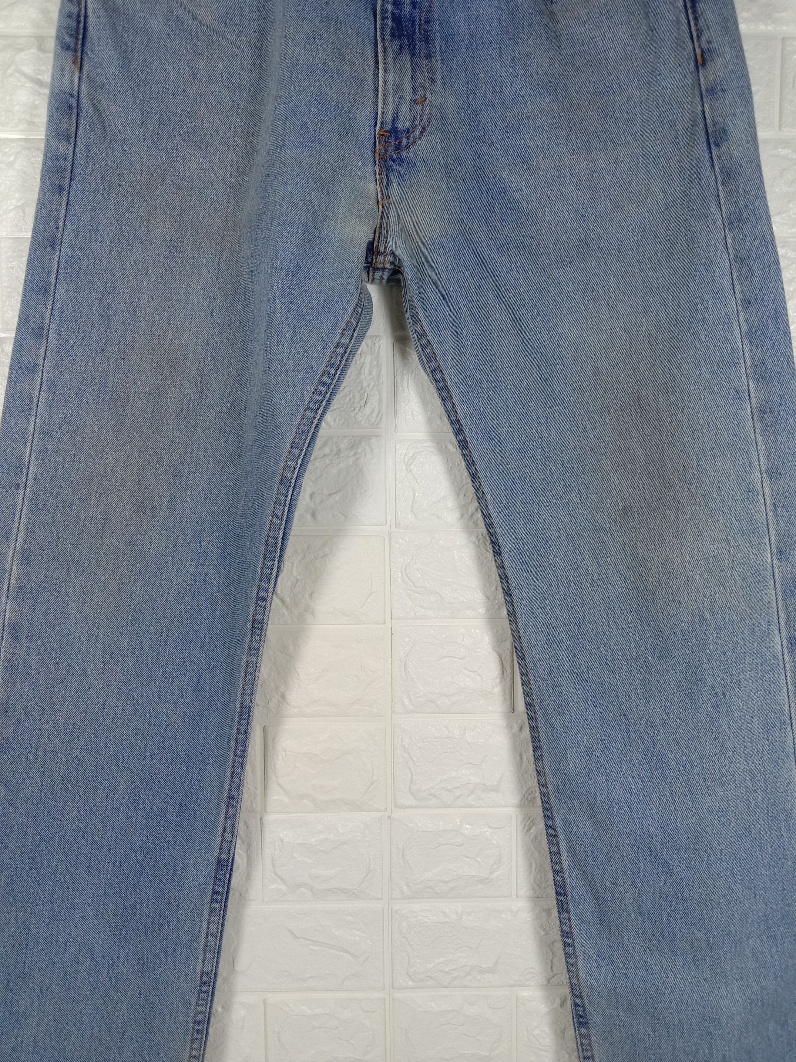 Levi's Vintage Levi’s 505 Jeans Blue Wash Regular Fit Denim Size US 34 / EU 50 - 3 Thumbnail
