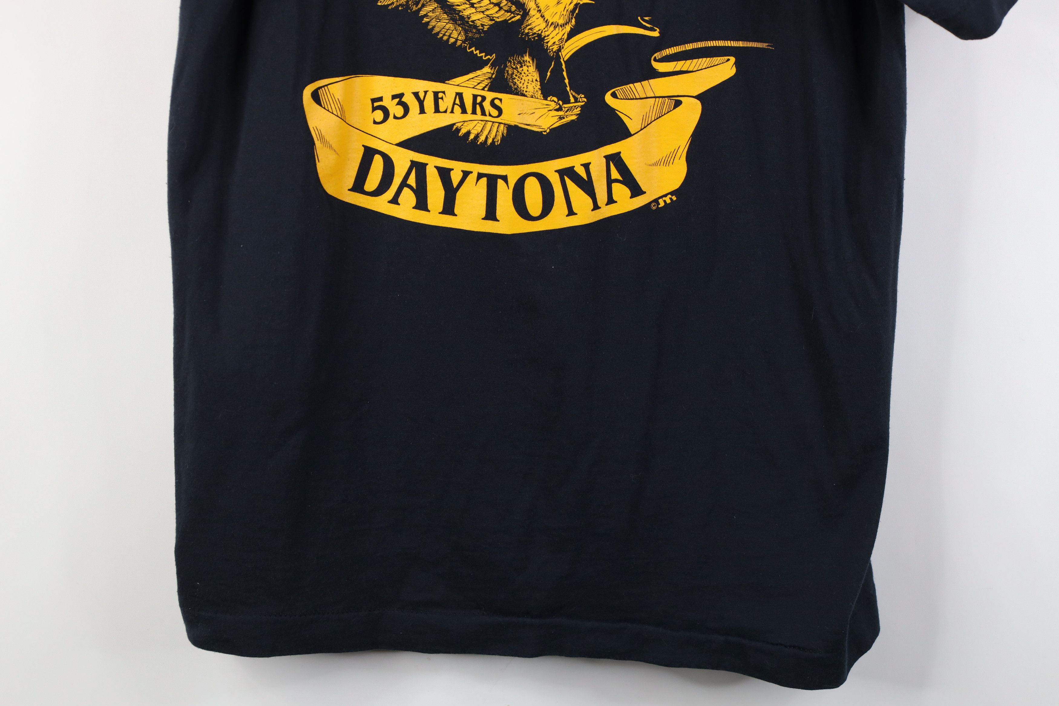 Vintage Vintage 90s Daytona Bike Week Motorcycle Eagle T-Shirt USA Size US L / EU 52-54 / 3 - 3 Thumbnail