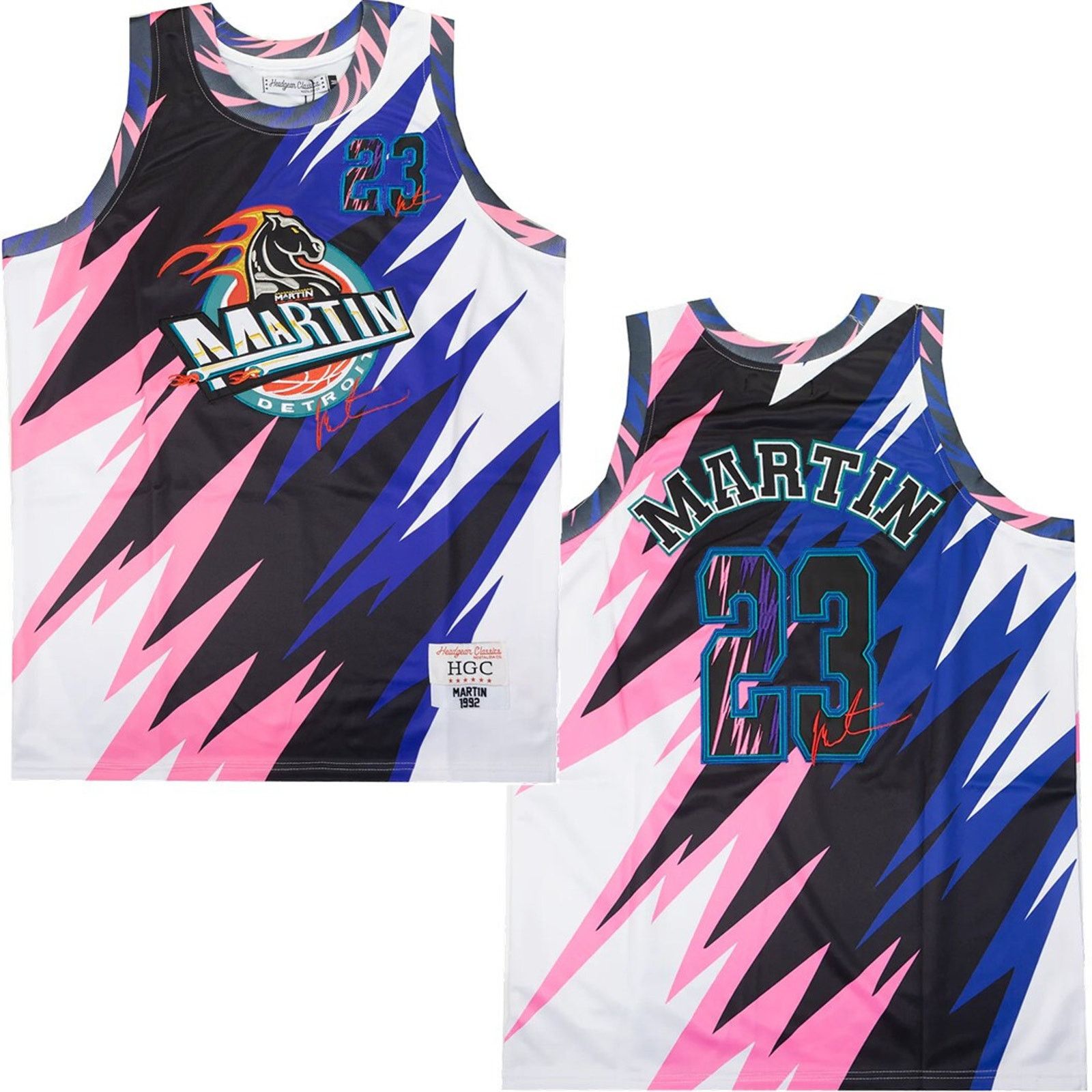 Other Martin Headgear Classics Detroit Pistons Basketball Jersey Size US L / EU 52-54 / 3 - 1 Thumbnail