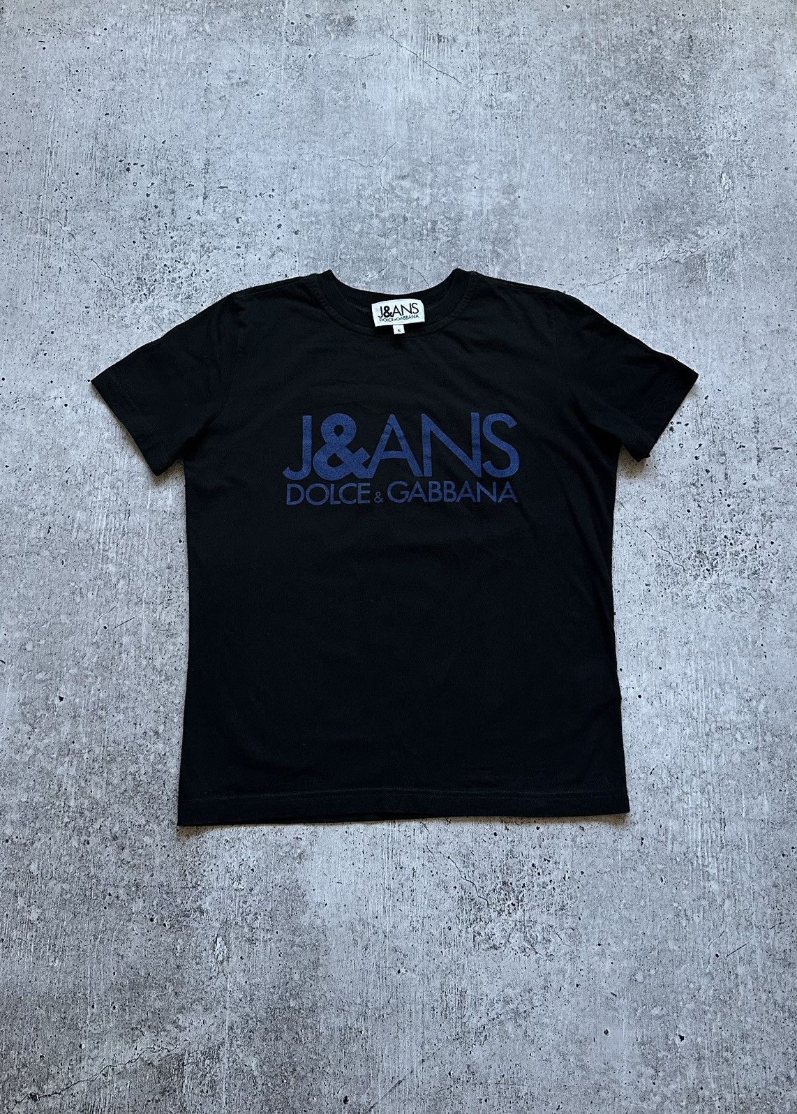 Dolce & Gabbana Women's J&ANS Dolce Gabbana Vintage Big Logo T Shirt Size S / US 4 / IT 40 - 1 Thumbnail
