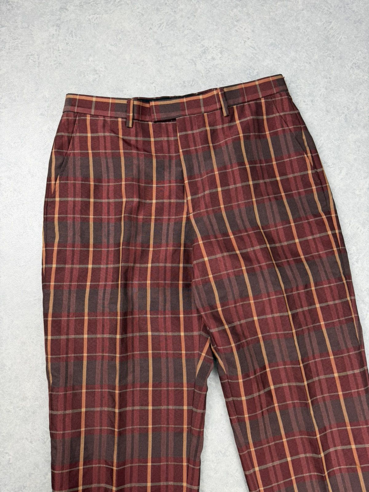 Paul Smith Paul Smith Multicolor Plaid Trousers Pants Size 34 Size US 34 / EU 50 - 3 Thumbnail