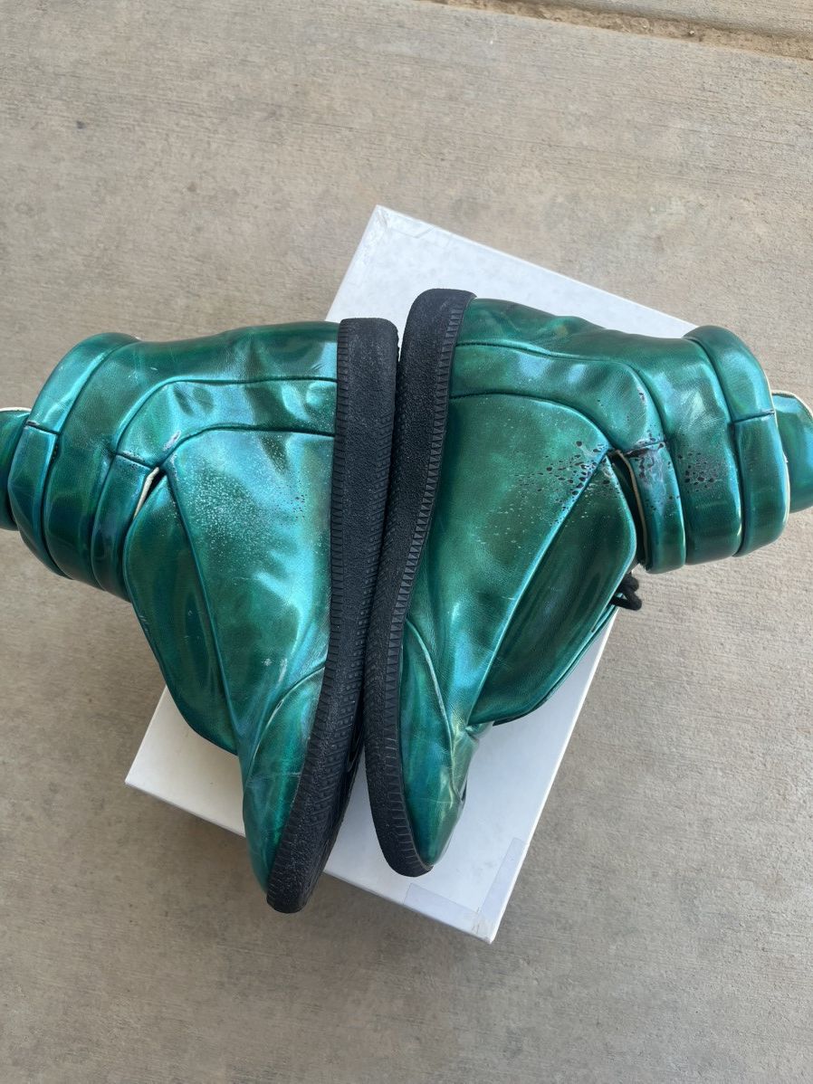 Maison Margiela Crazy Green Foil Futures Size US 7.5 / EU 40-41 - 4 Thumbnail