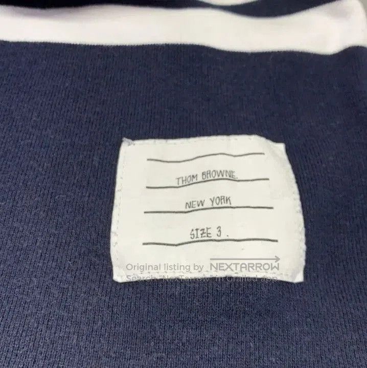 Thom Browne Thom Browne Classic Striped Navy Blue Shorts. Size US 34 / EU 50 - 2 Thumbnail